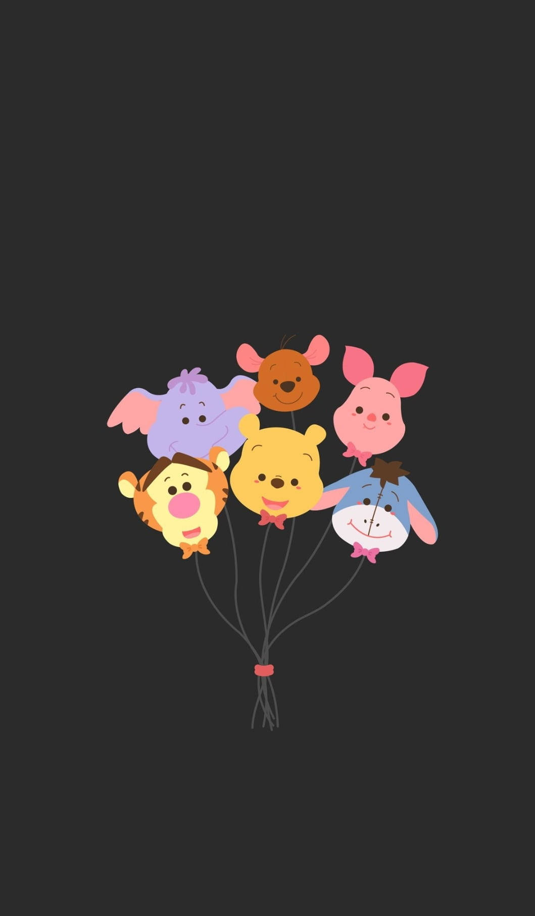 Download Winnie And Friends Disney Phone Wallpaper