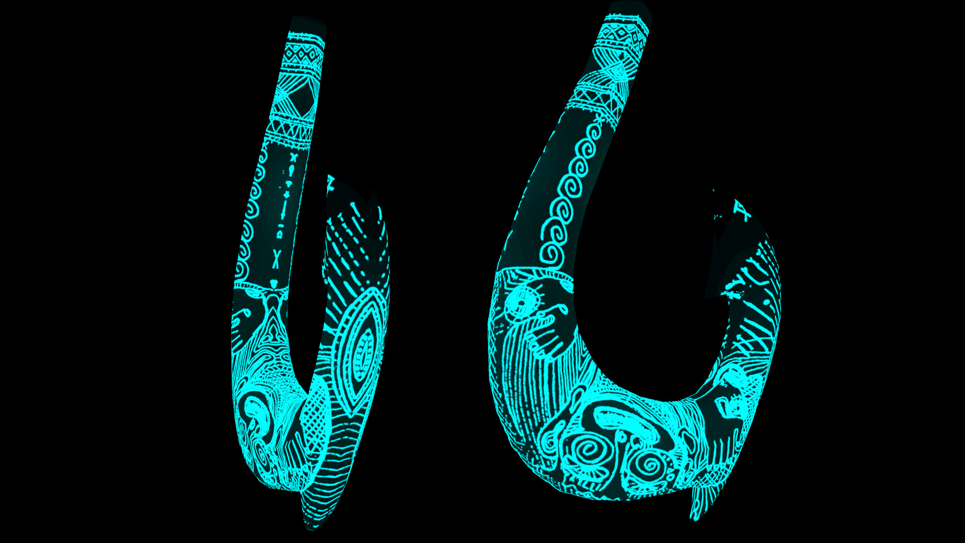 Anit Sonurlekar Maui Fish Hook Weapon (Game Art / Asset / Prop)