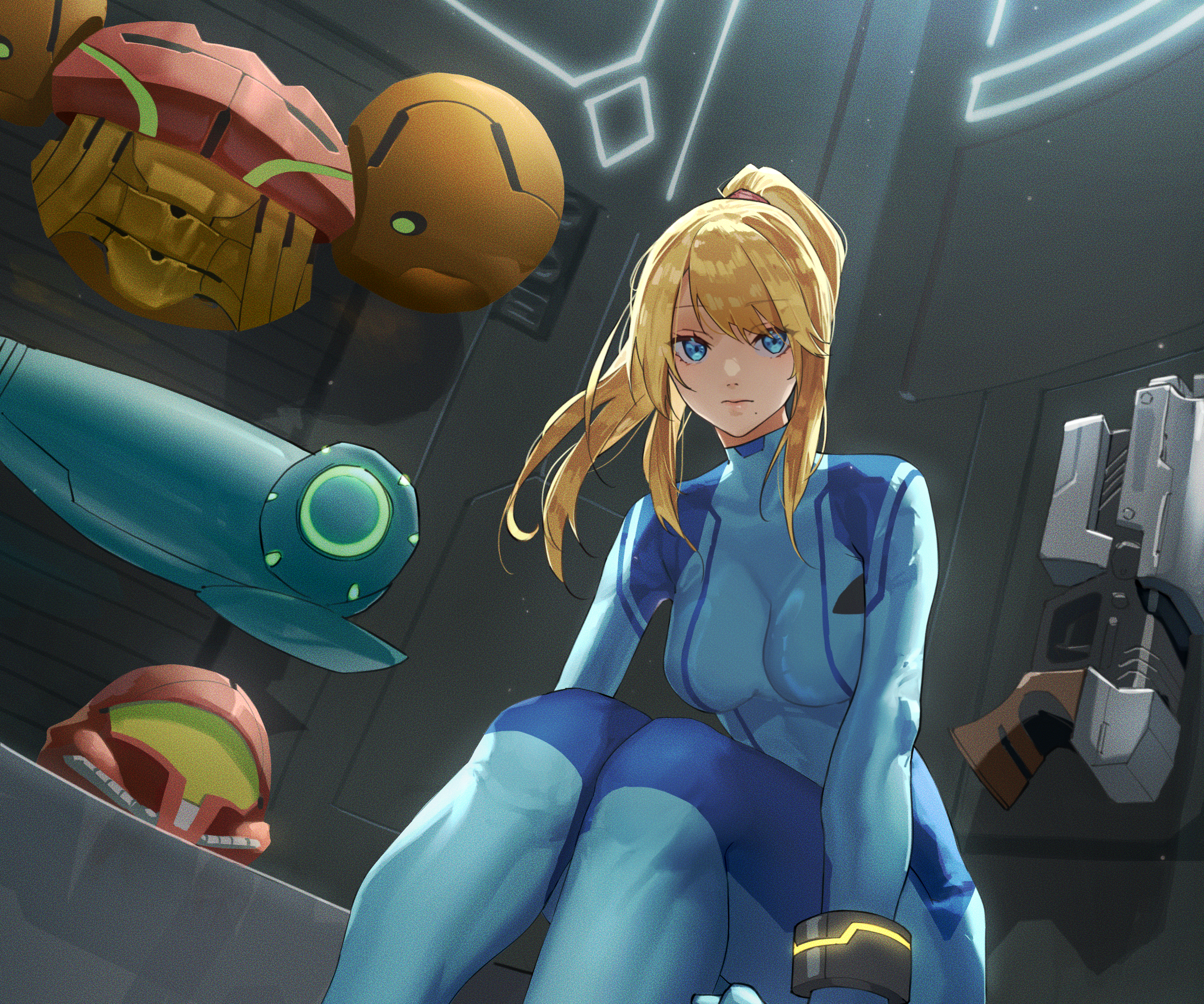 Download Samus Aran Video Game Metroid HD Wallpaper