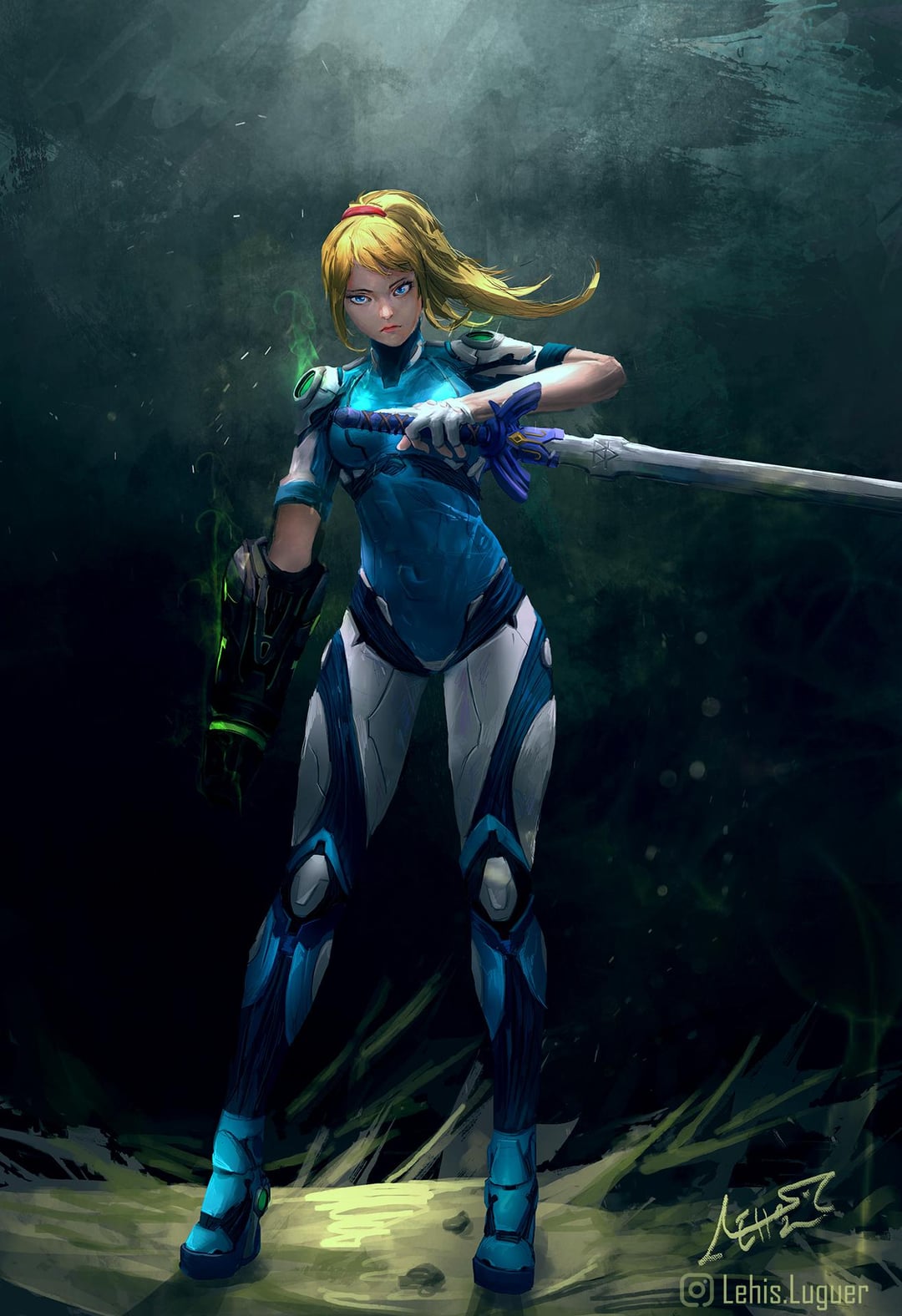 Zero Suit Samus FANART @LehisLuguer