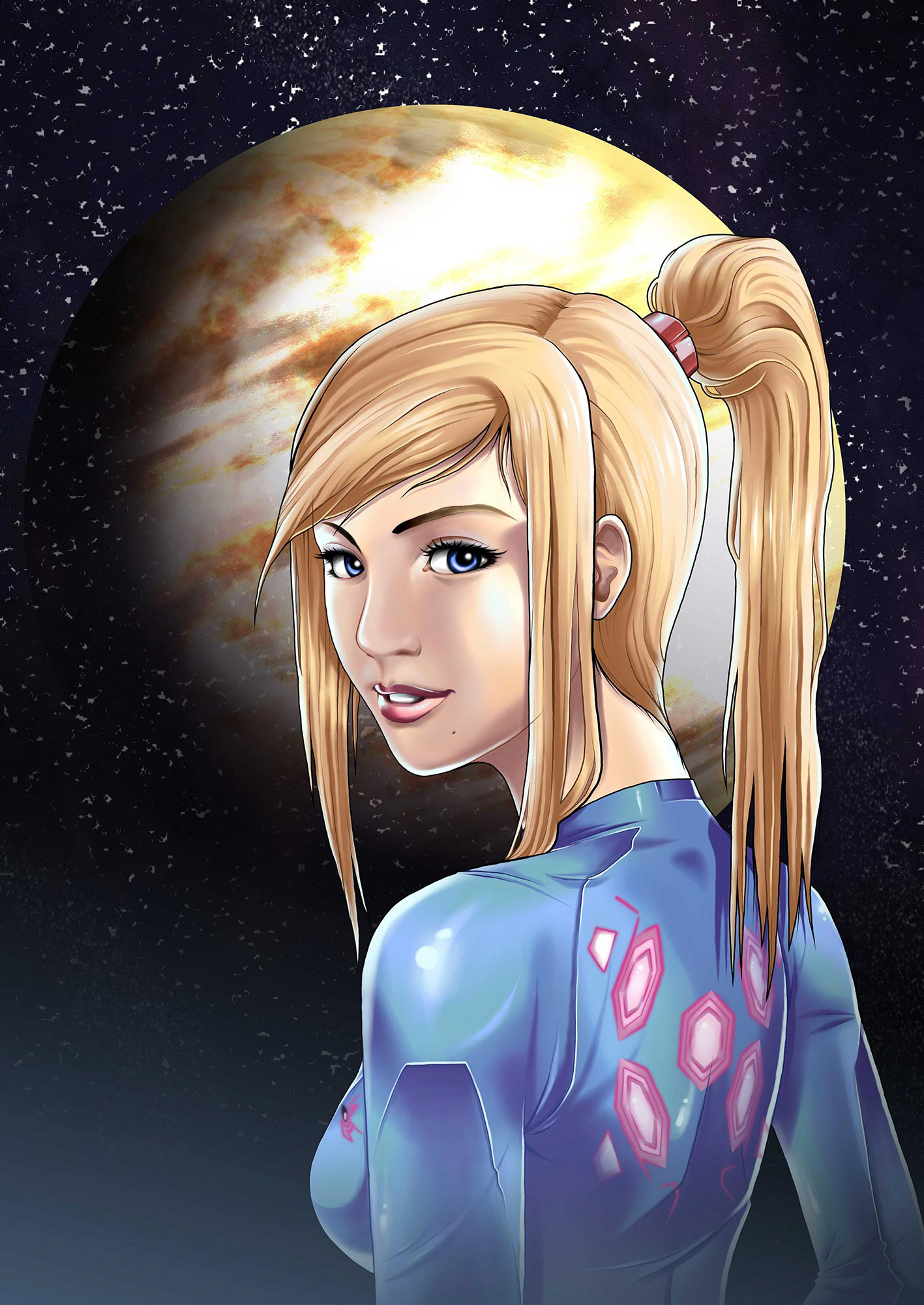 Zero Suit Samus. Image - Behance