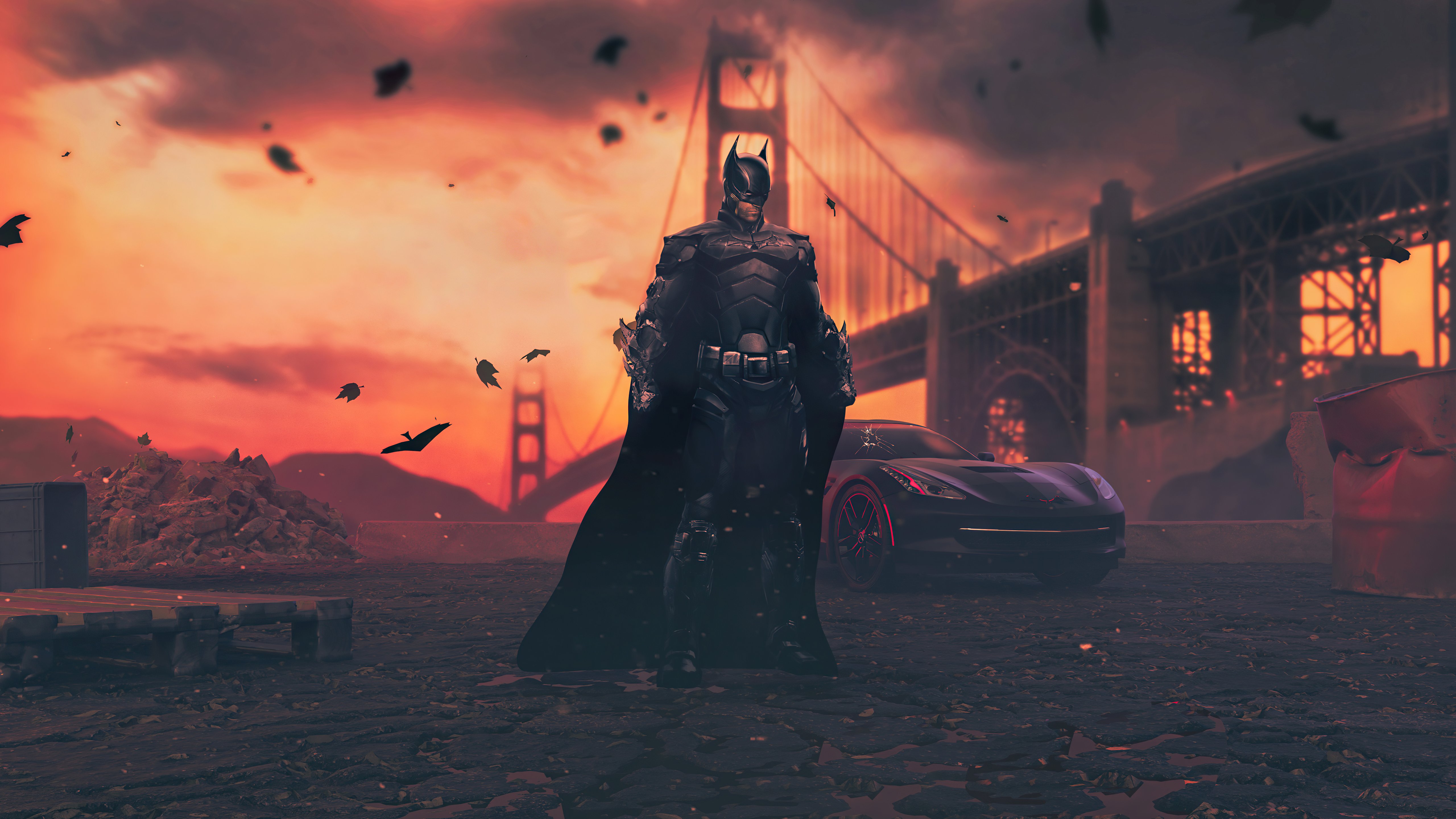Batman Legend of the dark knight Wallpaper 5k for Desktop
