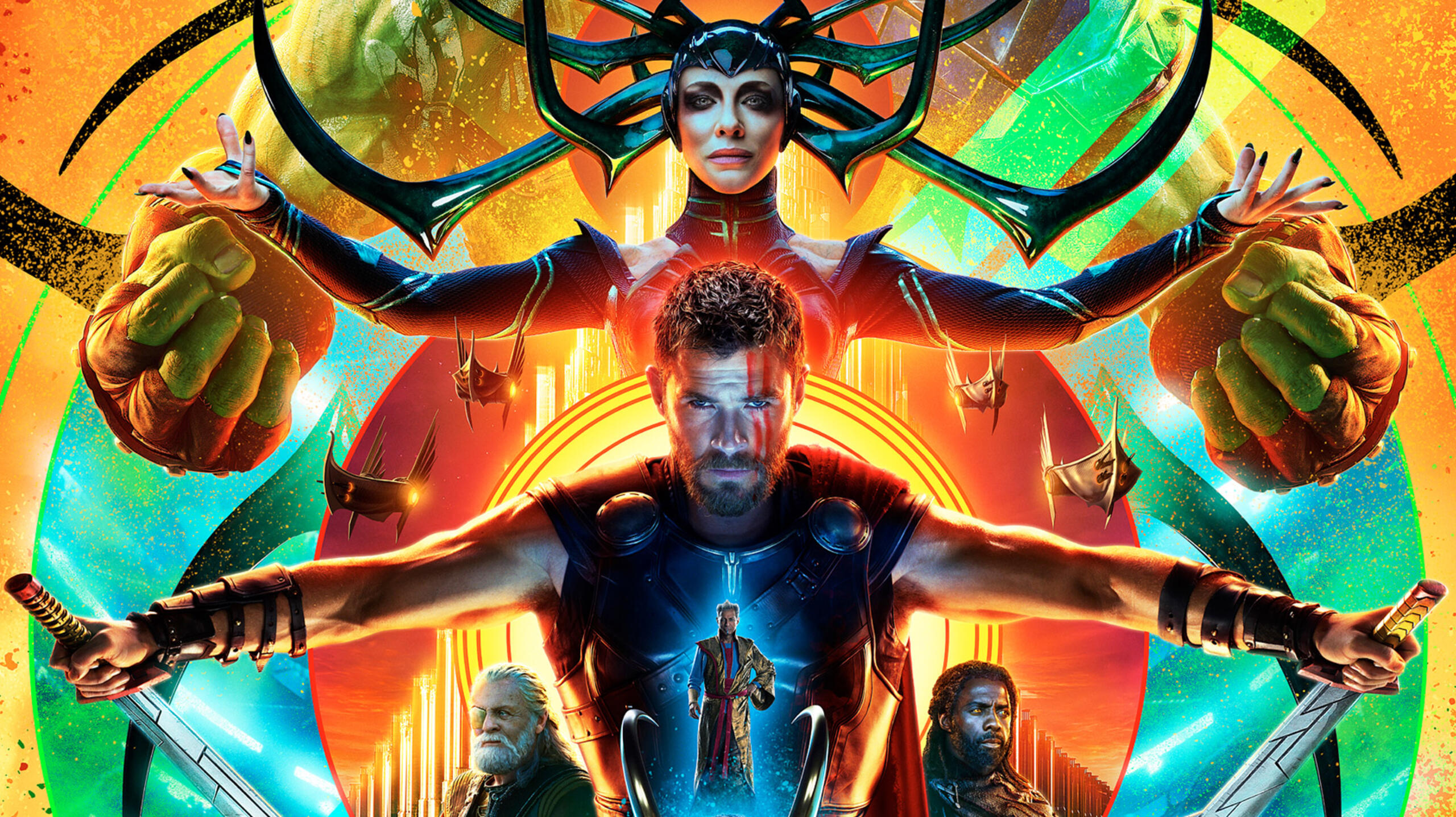 Wallpaper thor ragnarok movies 2017 Movies Thor hela 2560x1440 QHD & WQHD (16:9) from axebourne image and screensavers