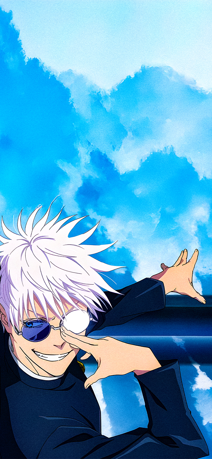 Jujutsu Kaisen lock and home screen combo I put together. :)