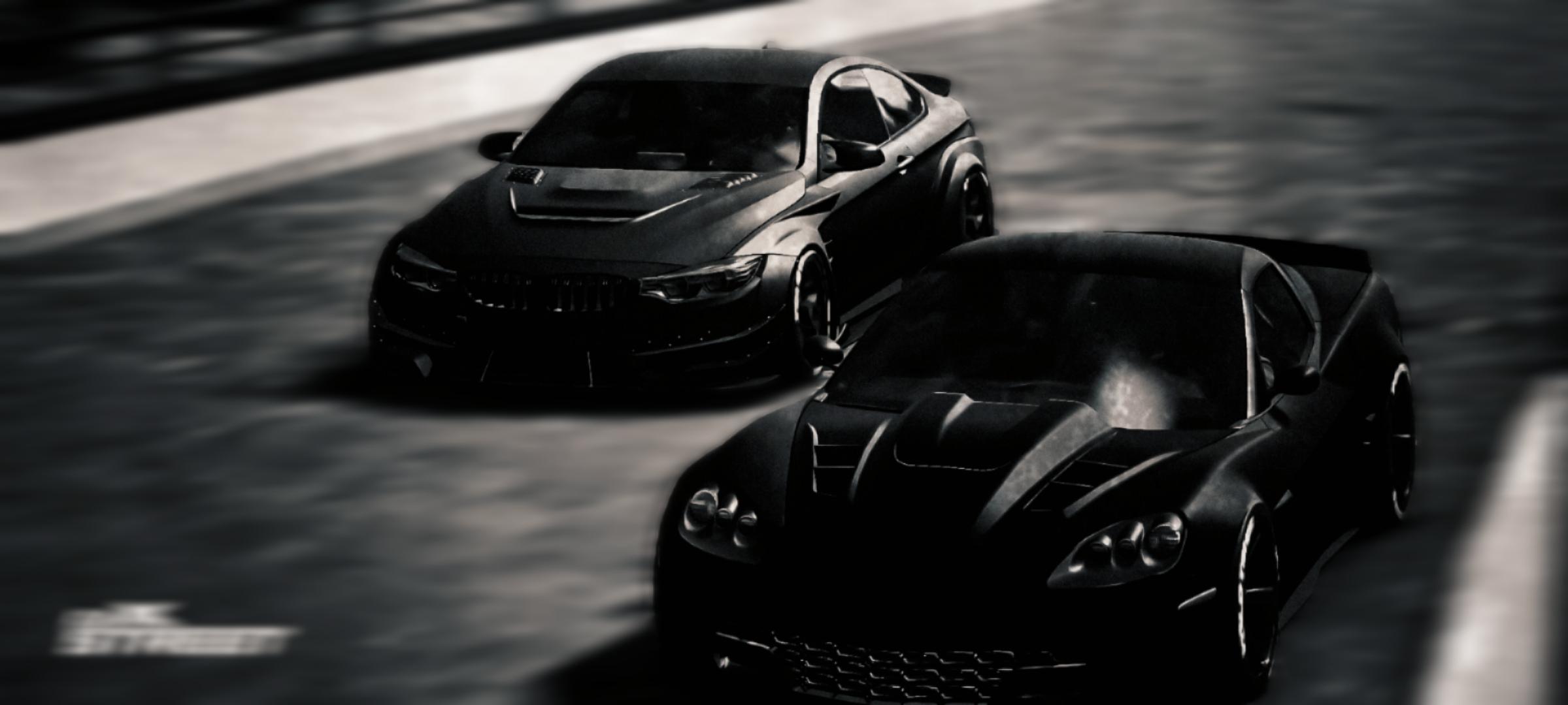 Matte black cars<<<<<