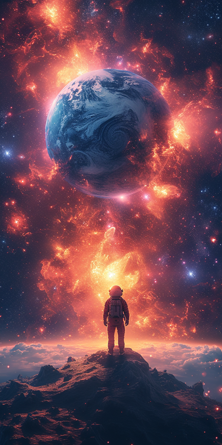 Astronaut Adventure HD Wallpaper. Explore the Unknown Nimo AI