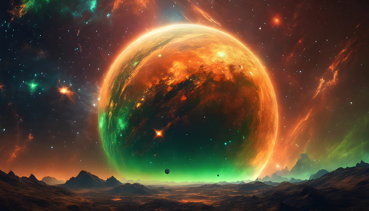 Download Planet Universe. Royalty Free Stock Illustration Image
