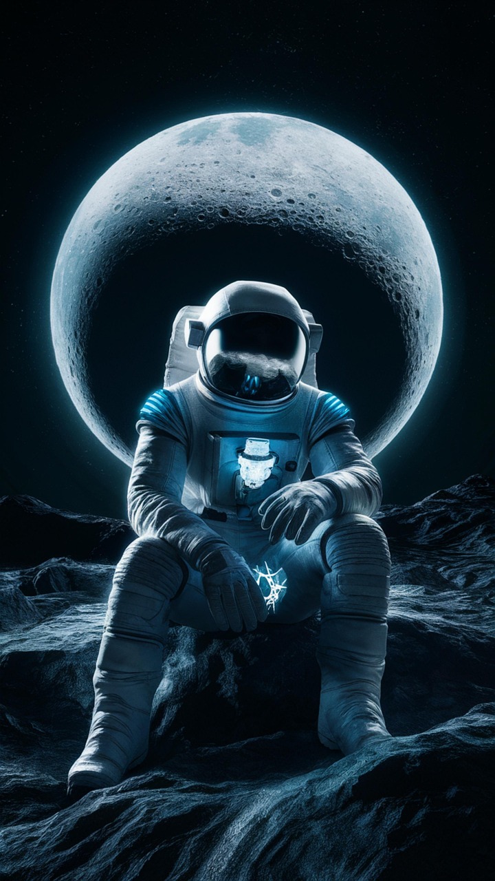 Download Astronaut Universe. Royalty Free Stock Illustration Image