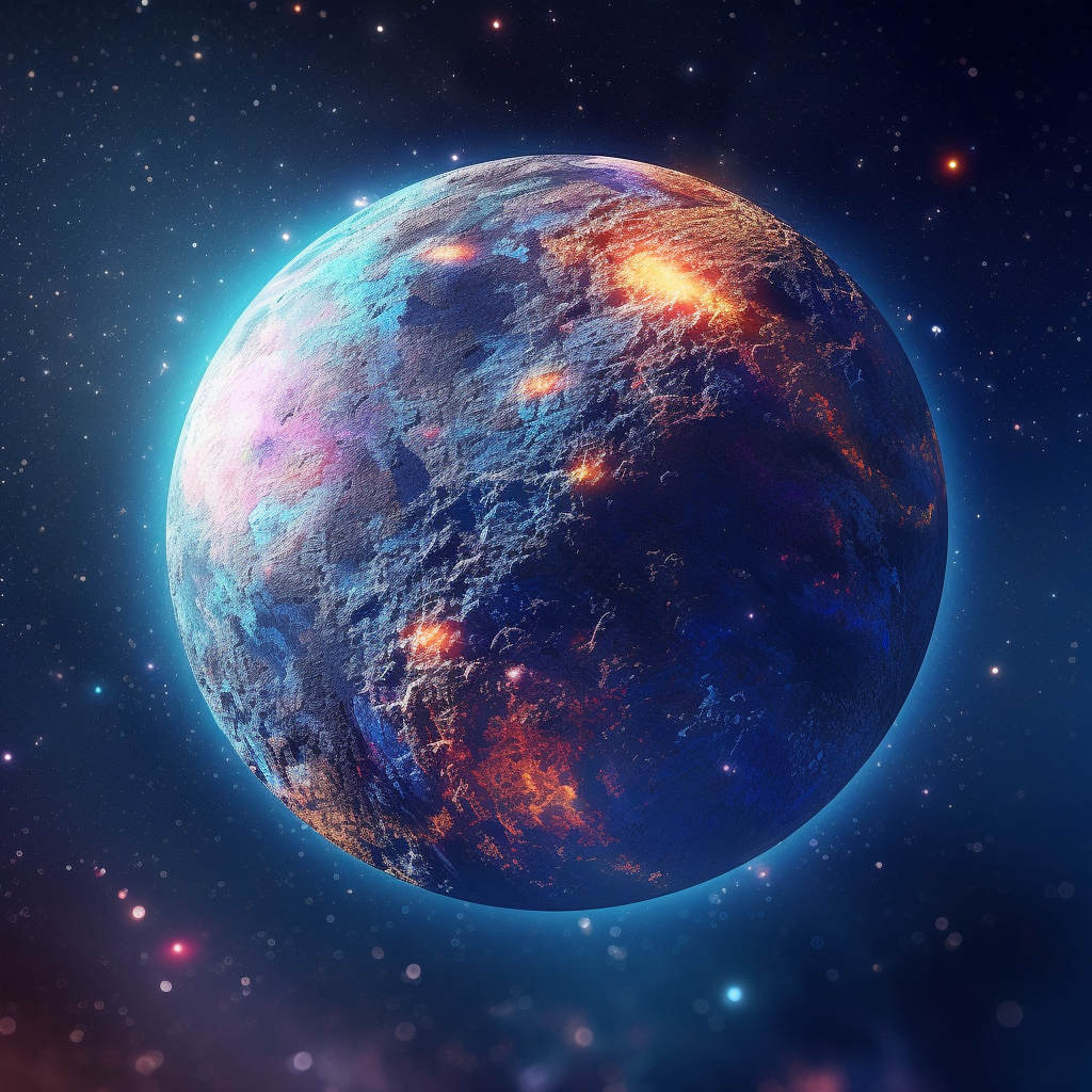 Planet Wallpaper Midjourney selling geologist