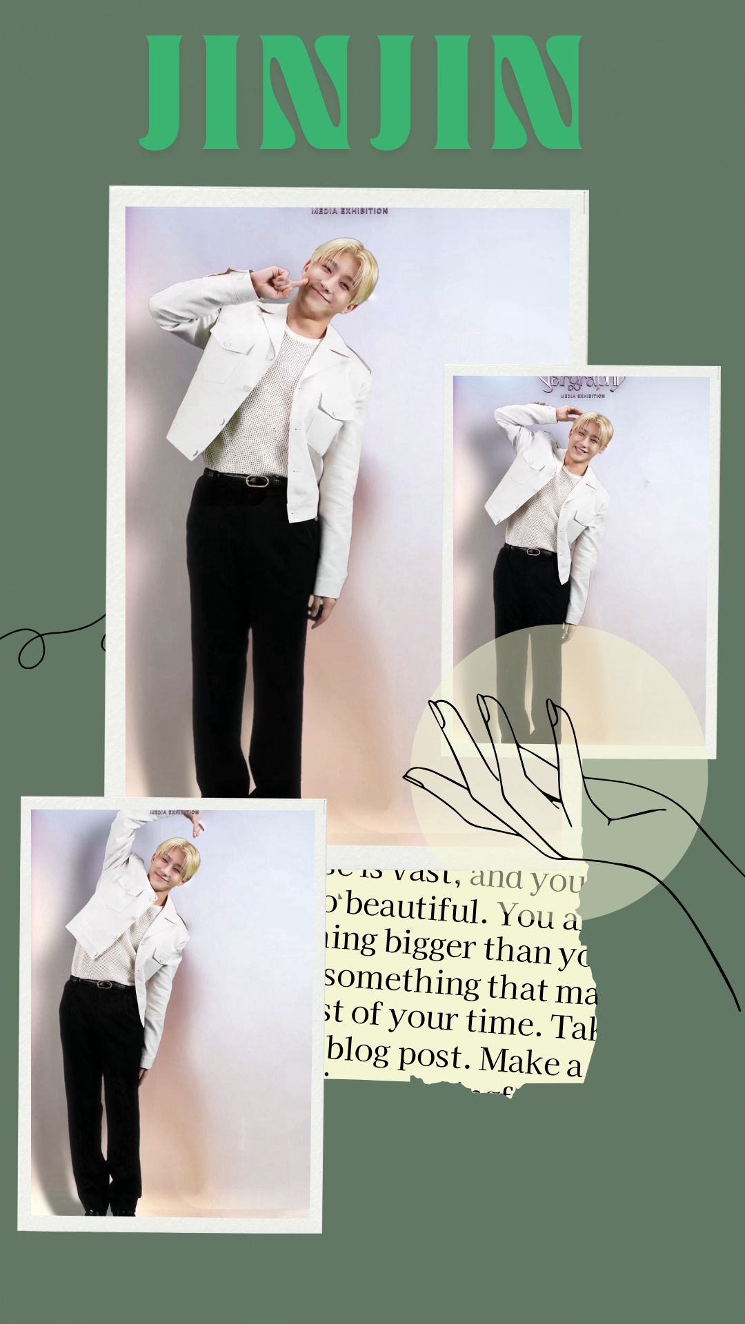 Download Jinjin Wallpaper. High Quality Idol Photo Collection