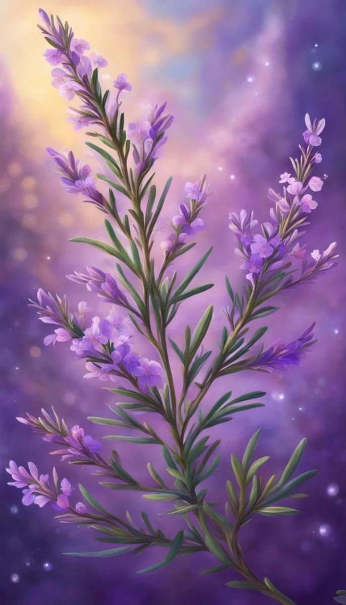Rosemary Plant Background, Wallpaper, Illustrations (Free, High Res)
