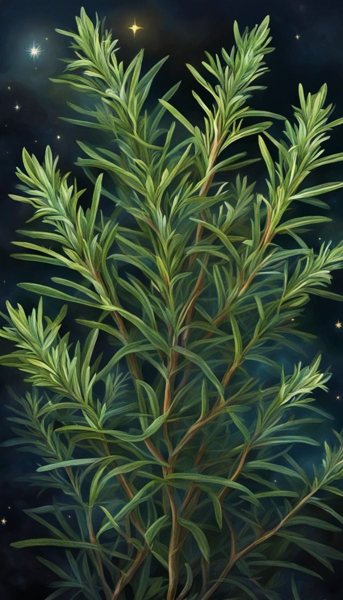Rosemary Plant Background, Wallpaper, Illustrations (Free, High Res)