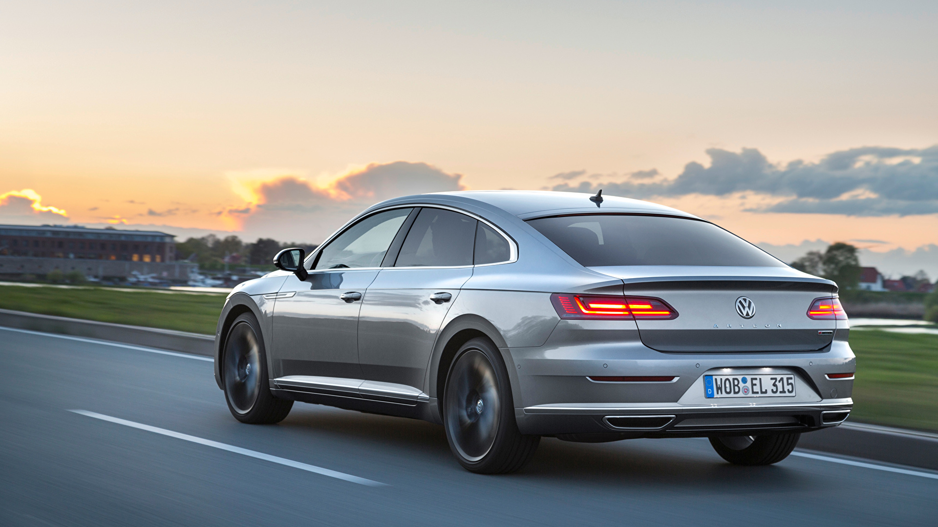 Photo Volkswagen Arteon 4MOTION Elegance Worldwide Grey 1920x1080