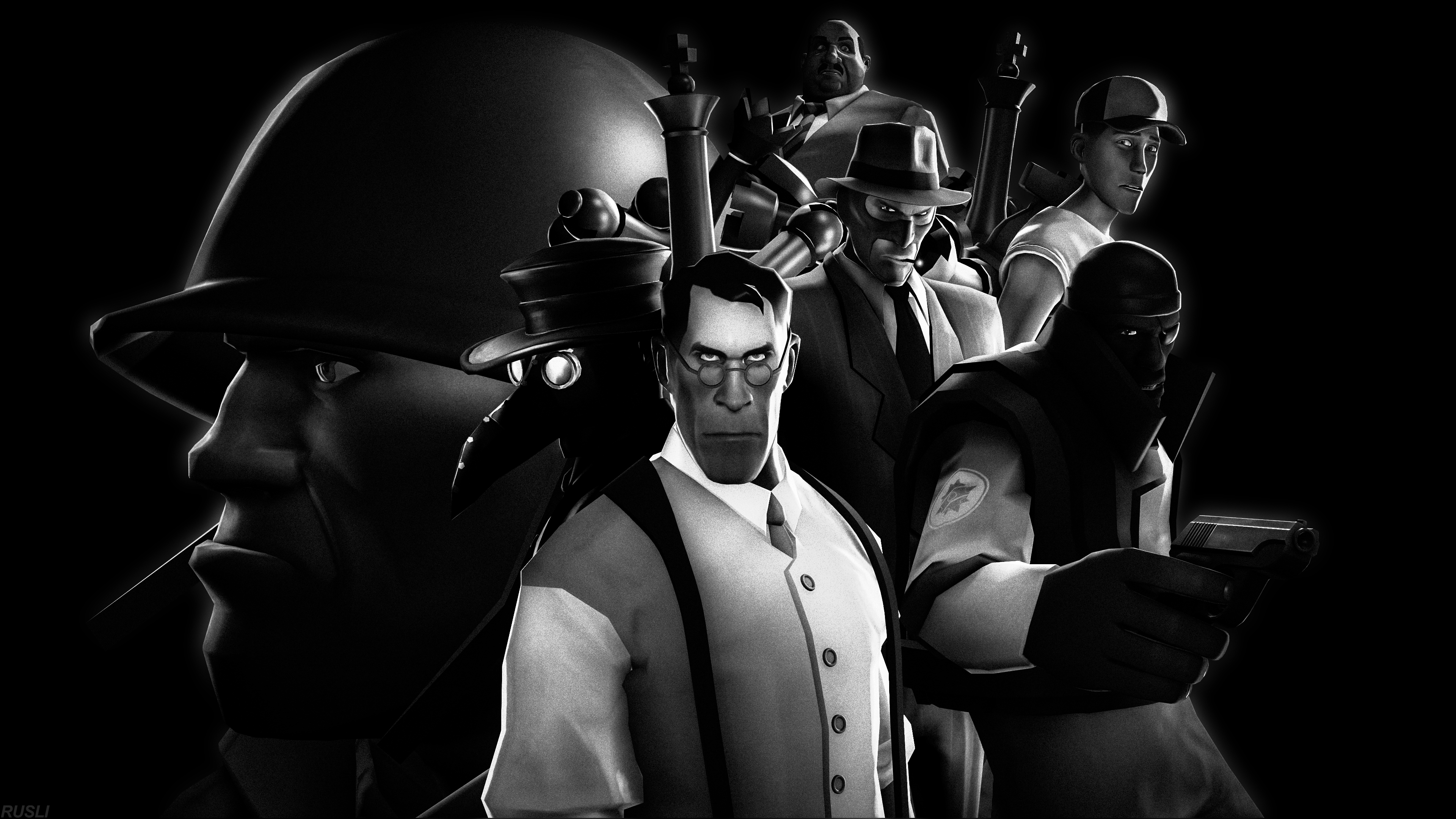 A tribute to Emesis Blue (1. Original 2. Stylized 3. Black and White)