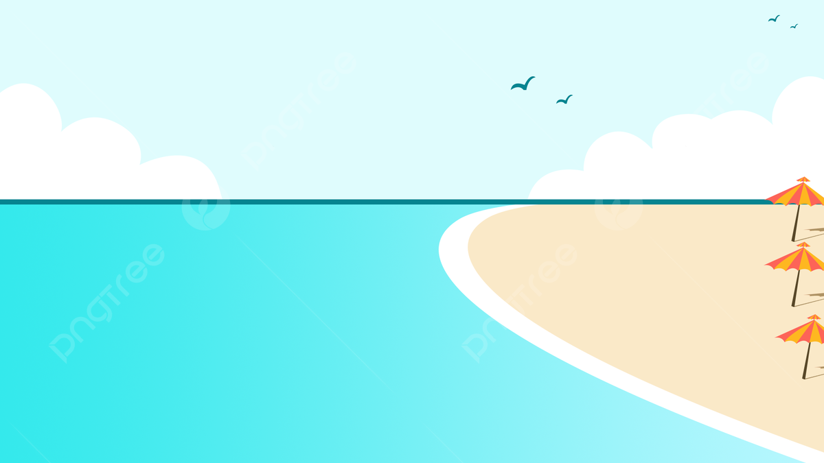 Seaside Minimalist Bright Blue Computer Wallpaper Background, Seaside Wallpaper, Computer Wallpaper, Wallpaper Background Image And Wallpaper for Free Download