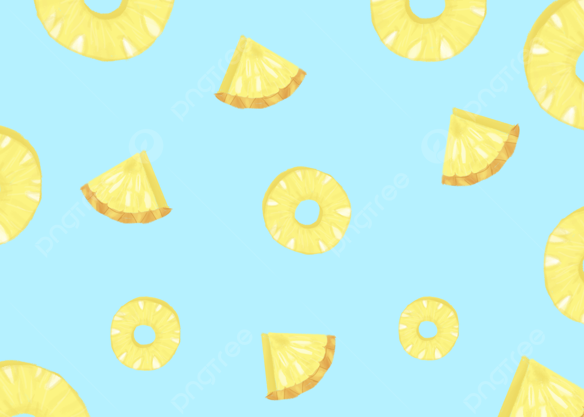Cool Blue Pineapple Summer Fruit Background, Desktop Wallpaper, Wallpaper, Blue Background Image And Wallpaper for Free Download