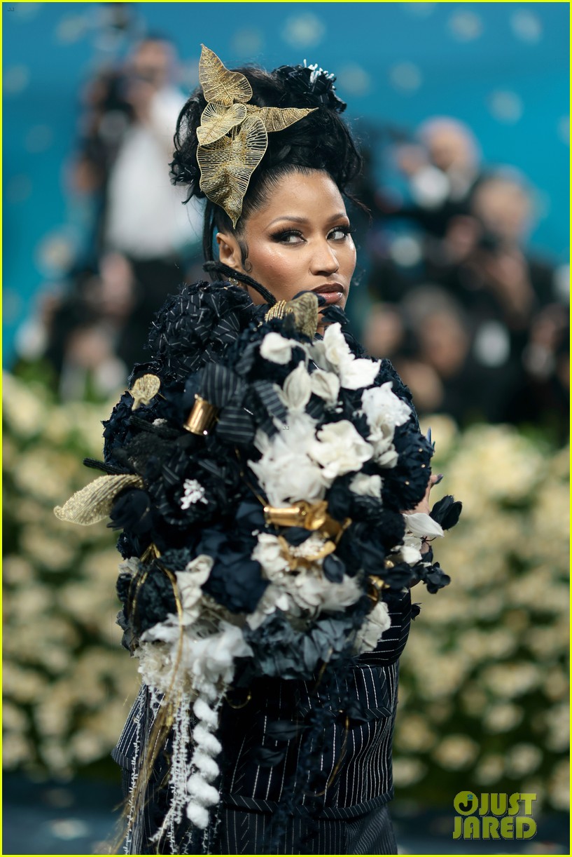 Nicki Minaj is a Beauty in Thom Browne at Met Gala 2025: Photo 5153888 Met Gala, Met Gala, Nicki Minaj Photo. Just Jared: Entertainment News