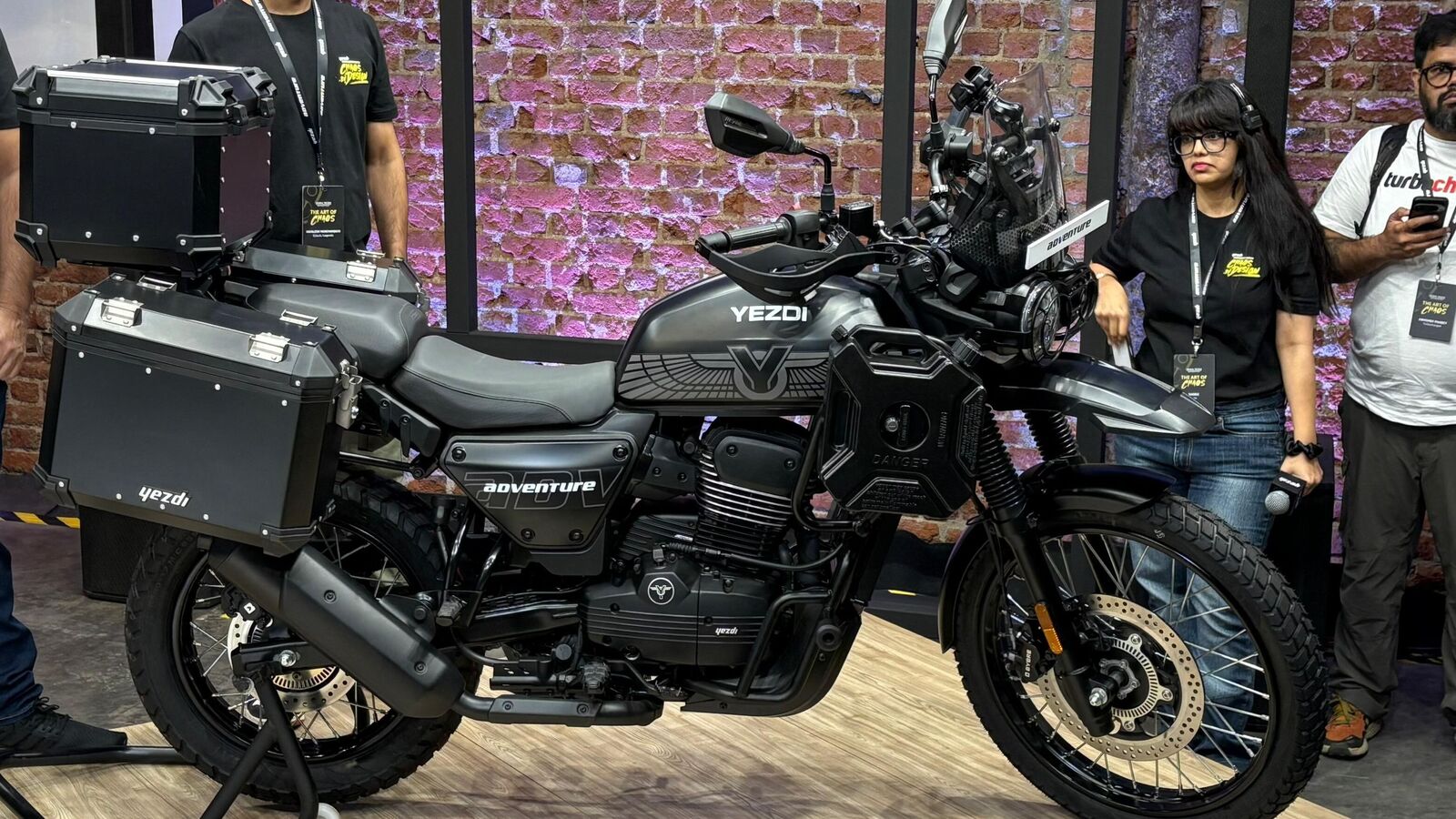 In Pics: Yezdi Adventure looks rugged yet practical with all its accessories