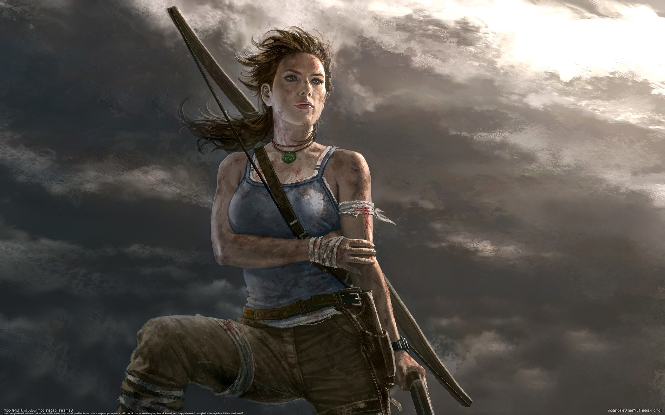video Games, Video Game Characters, Video Game Girls, Tomb Raider, Lara Croft, Fan Art, Artwork Wallpaper HD / Desktop and Mobile Background
