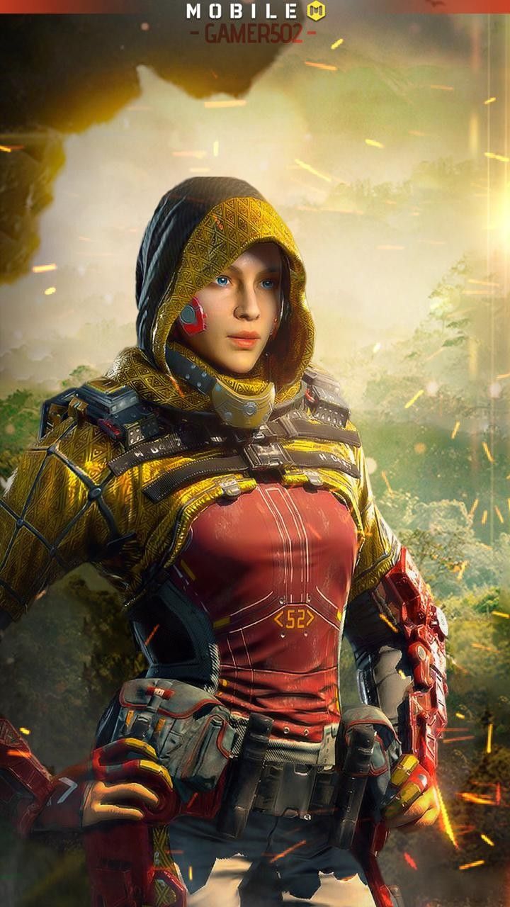 Call of duty girl character 4k wallpaper