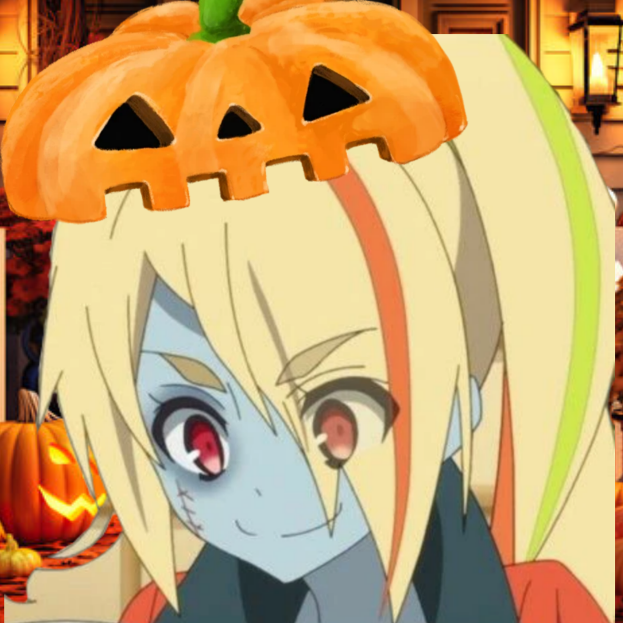 I made franchouchou halloween pfp y'all
