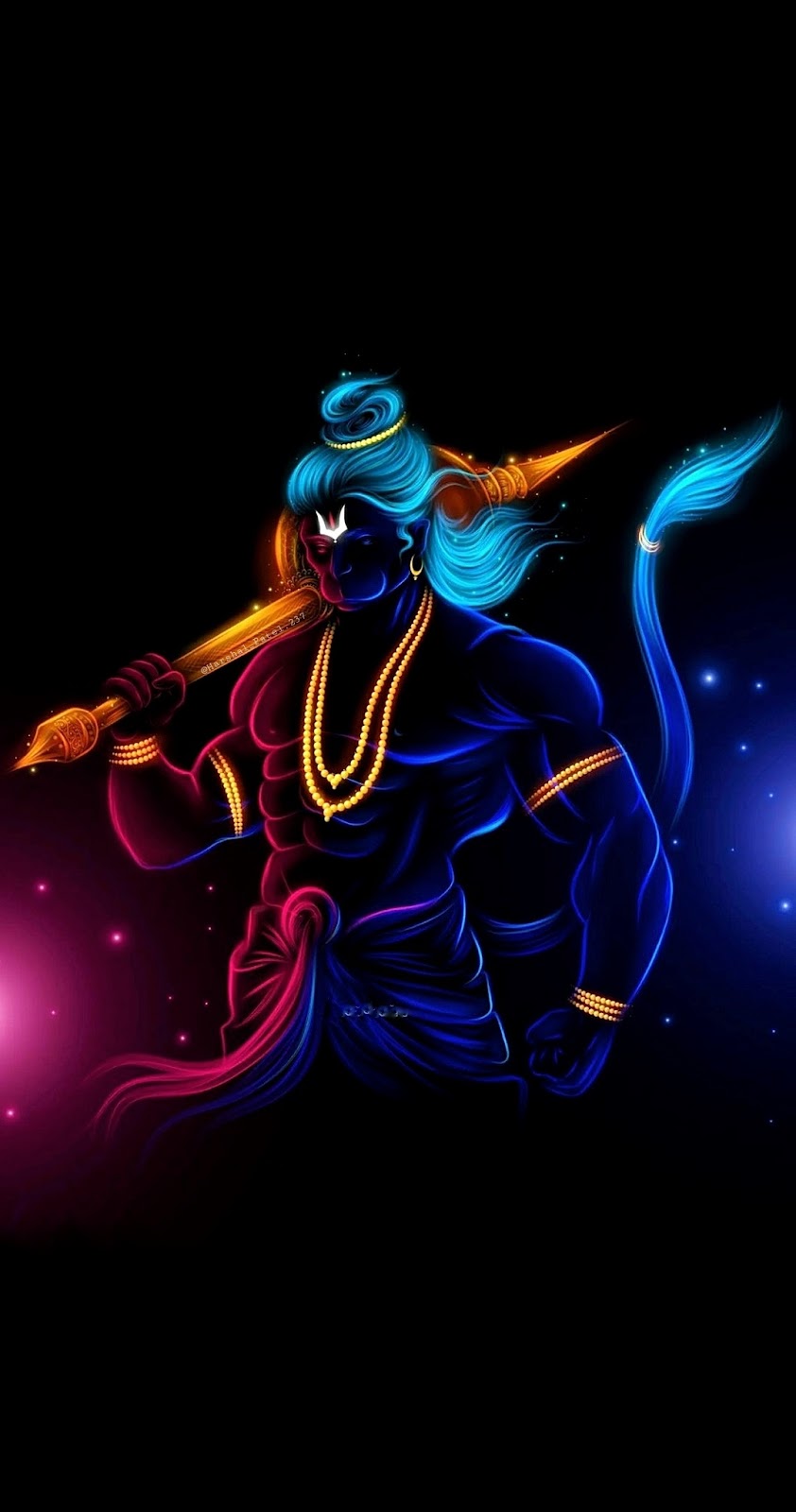 hanumanji Mobile Walls