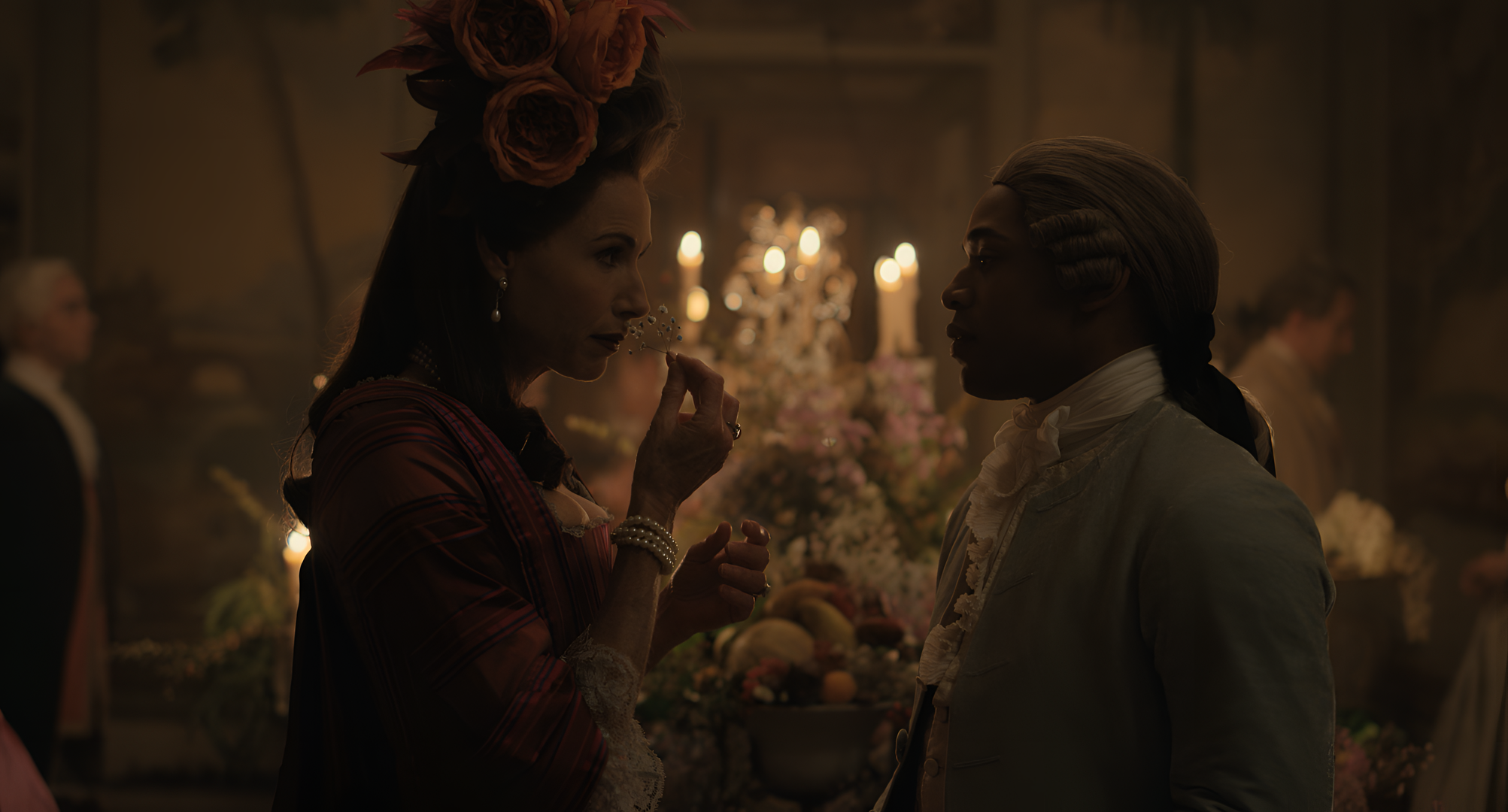 Elegant Chevalier Themed Wallpaper Period Drama Scene