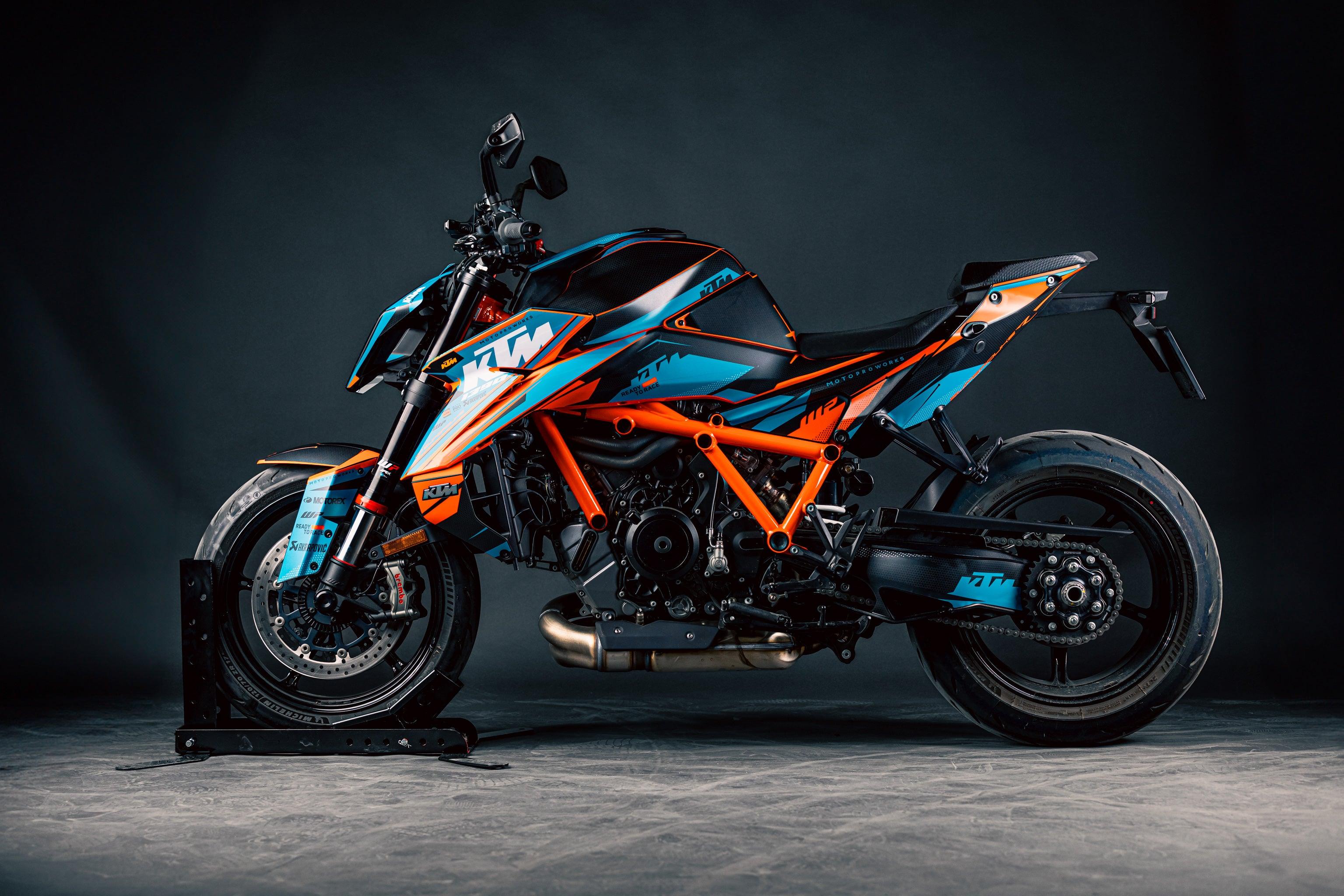 KTM 1390 Super Duke R Evo GRAFIK (Blå)