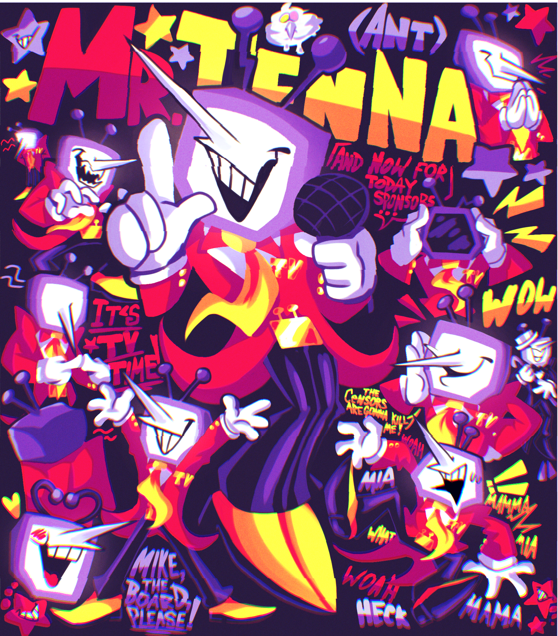 MR. (ANT) TENNA!!! NO WAY!!! by AntOtheClownest on Newgrounds