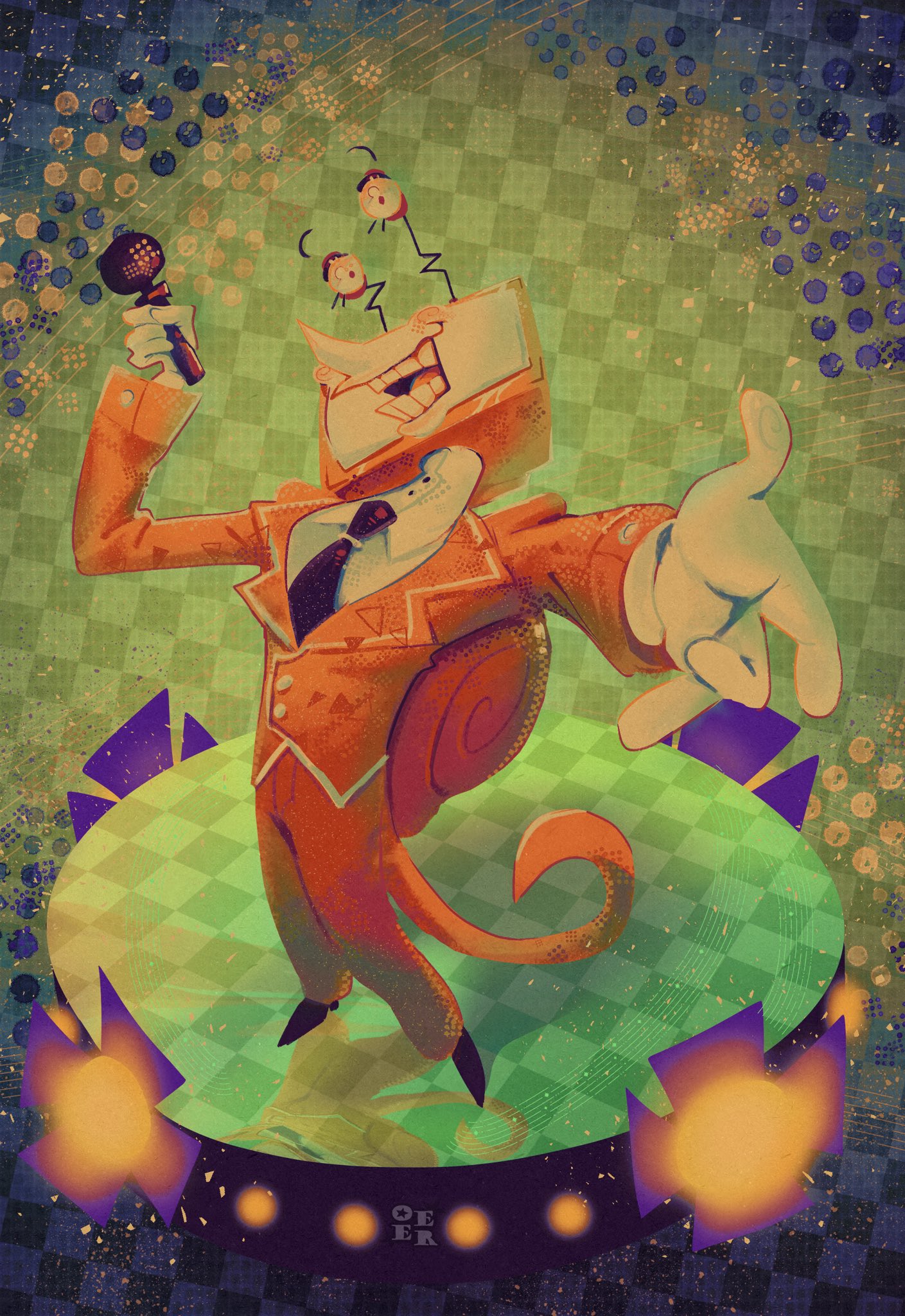 oeer I'd draw a final tenna before the real deal gets revealed