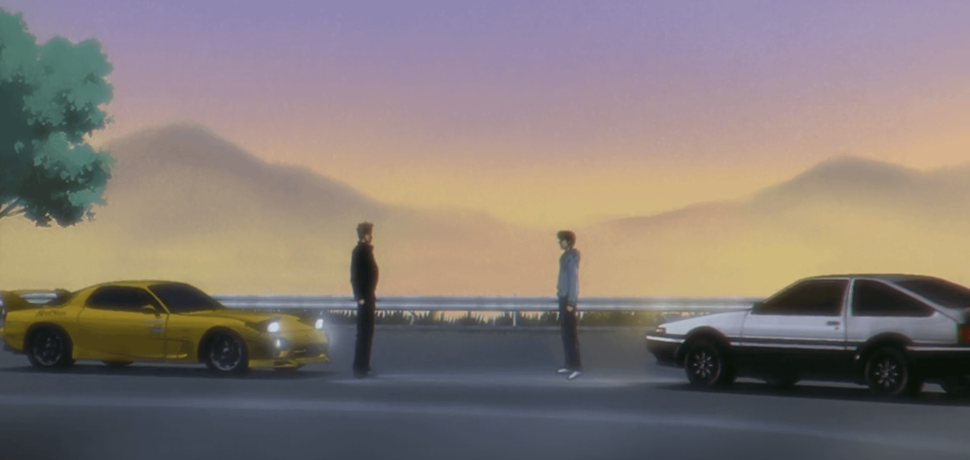 Do you guys have any initial d scenes for wallpaper?