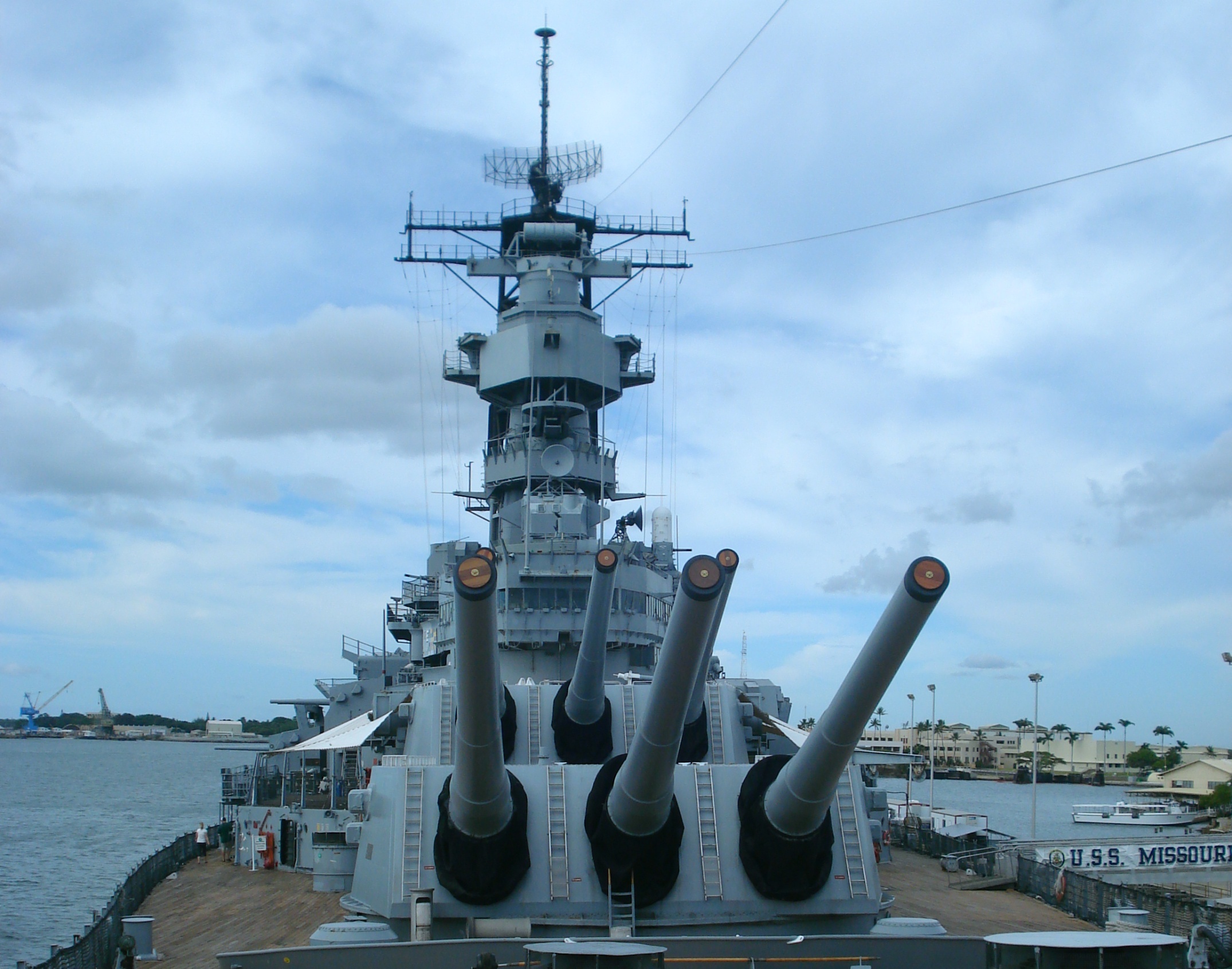 Wallpaper US NAVY, USS Missouri, BB 63, Battleship Museum For Mobile And Desktop, Section оружие, Resolution 2150x1690