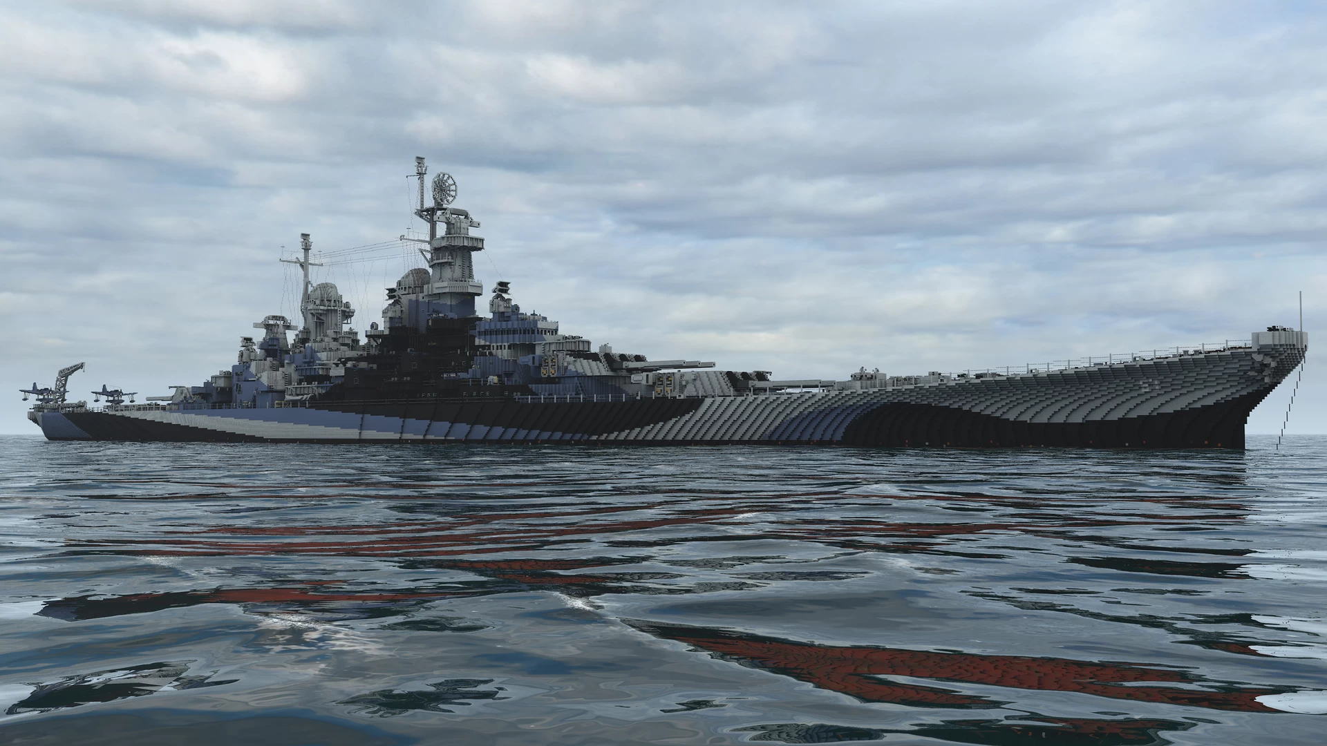 USS Missouri Minecraft Map