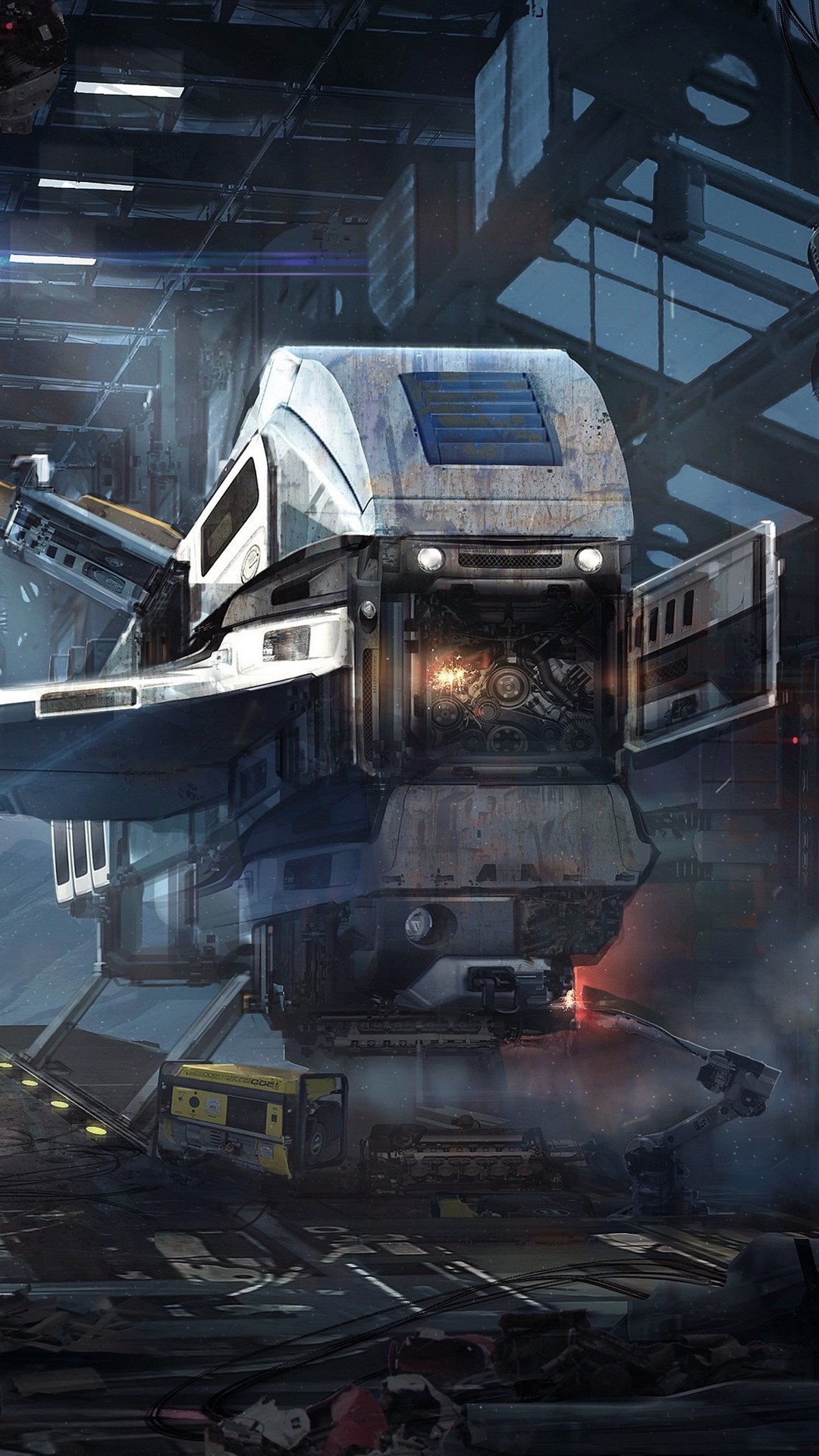 Science Picture, Art, Fantasy, Spaceship, Car 1080x1920 IPhone 8 7 6 6S Plus Wallpaper, Background, Picture, Image