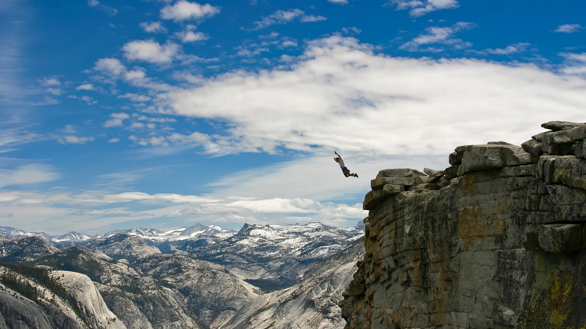Download Base Jumping Sports HD Wallpaper