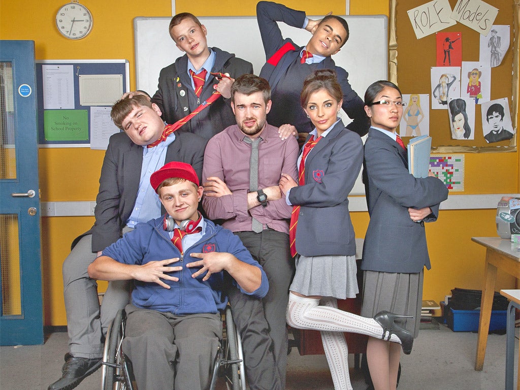 A class act: Jack Whitehall's new BBC3 sitcom Bad Education has lured some top comedy talent