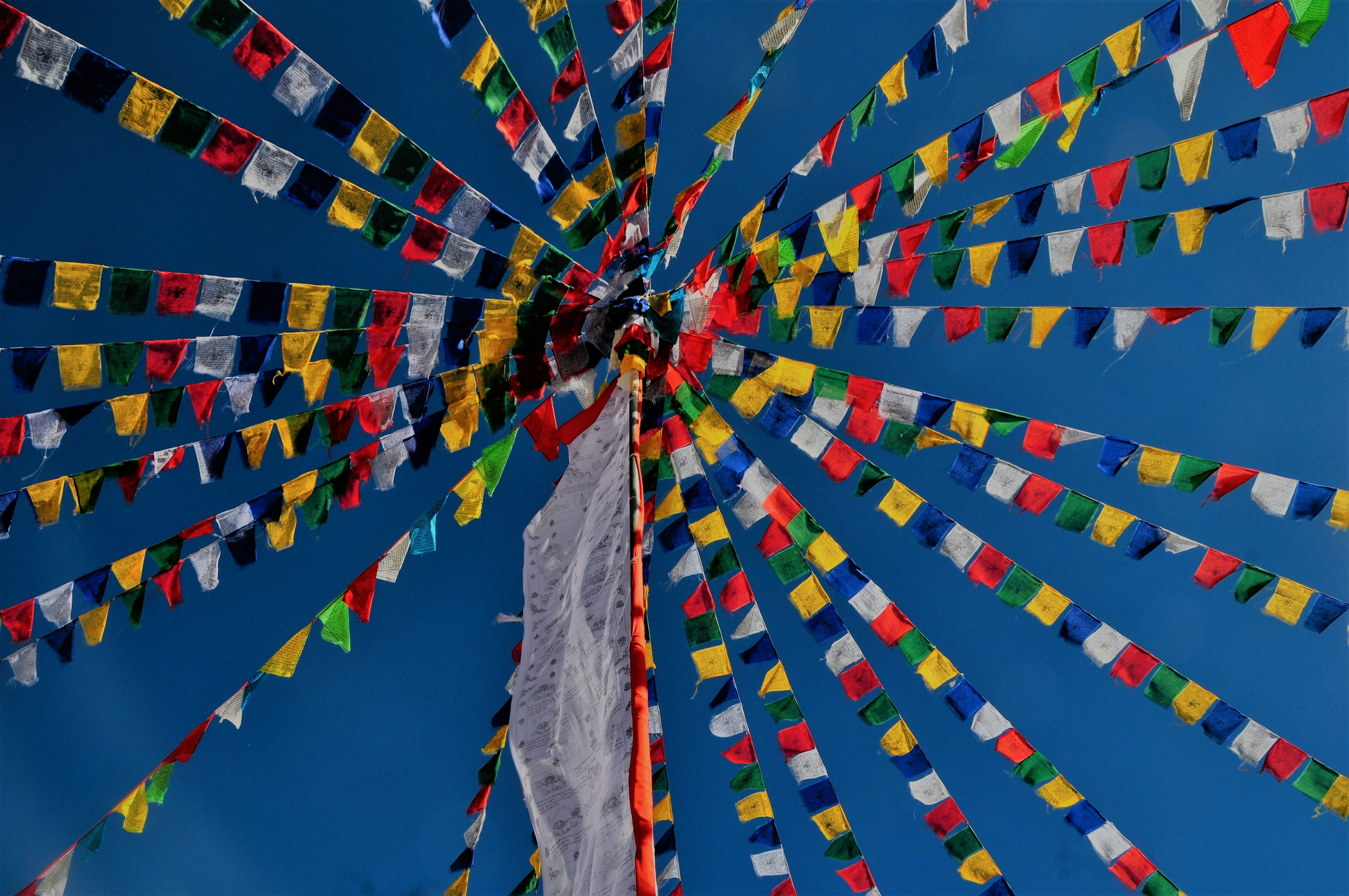 Tibetan Prayer Flags Picture. Download Free Image