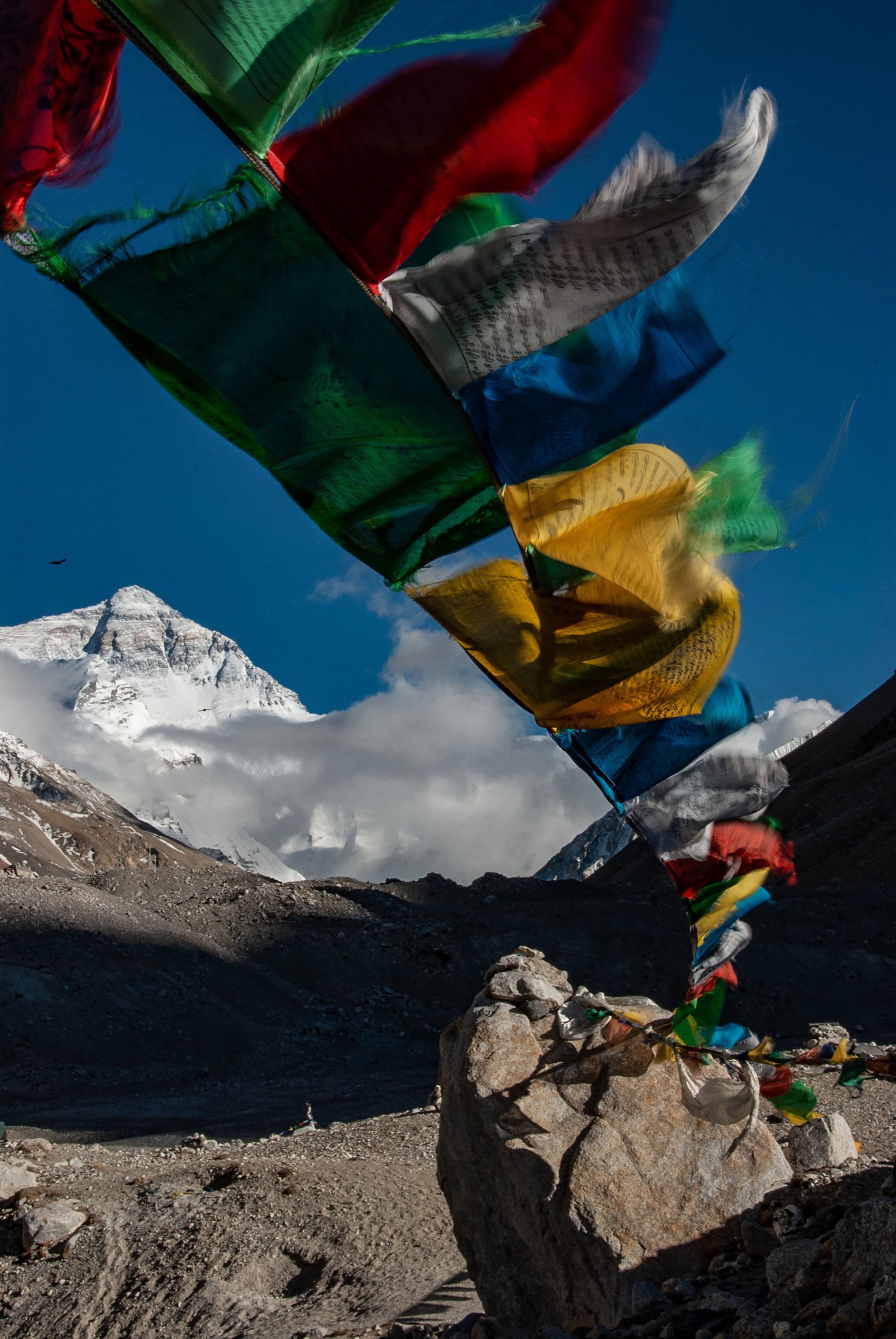 Prayer Flags Over Mount Everest Chin Productions, Inc