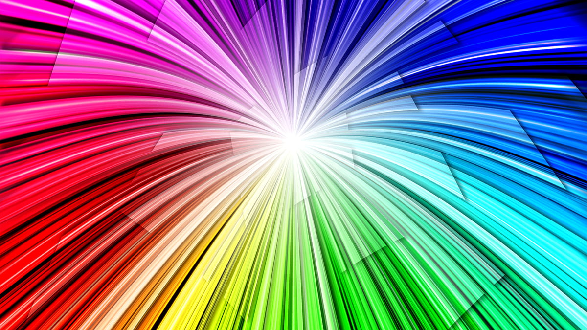 Background image Rainbow Colors, Light, Blue. TOP Free image