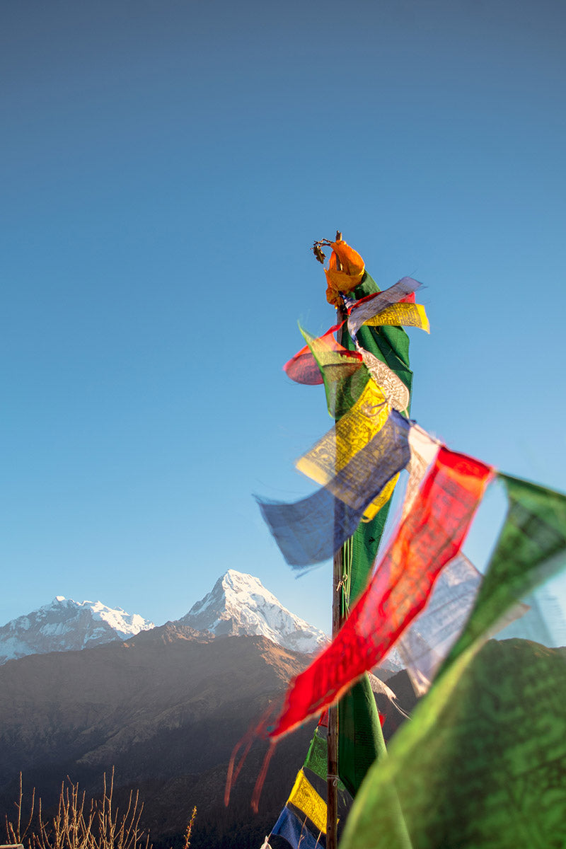 Tibetan Prayer Flags: Colour and Positive Energy