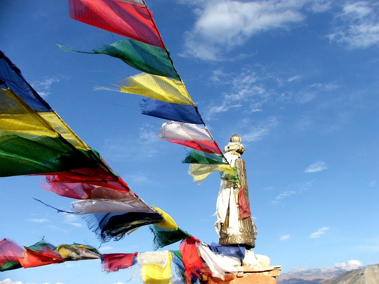 Prayer Flag Mustang Nepal