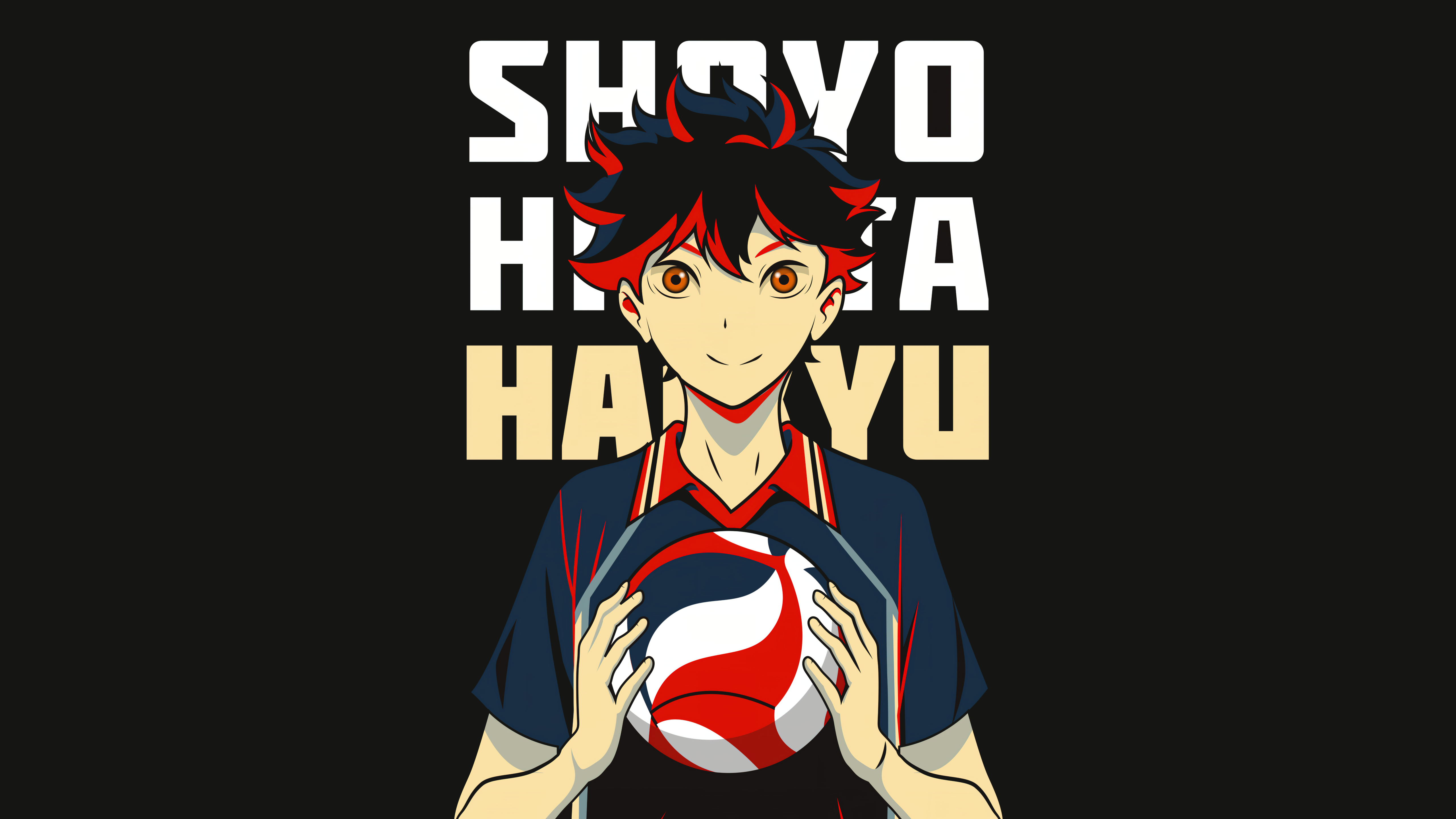 Shoyo Hinata Wallpaper 4K, Volleyball, 8K, Pop Art, Haikyuu