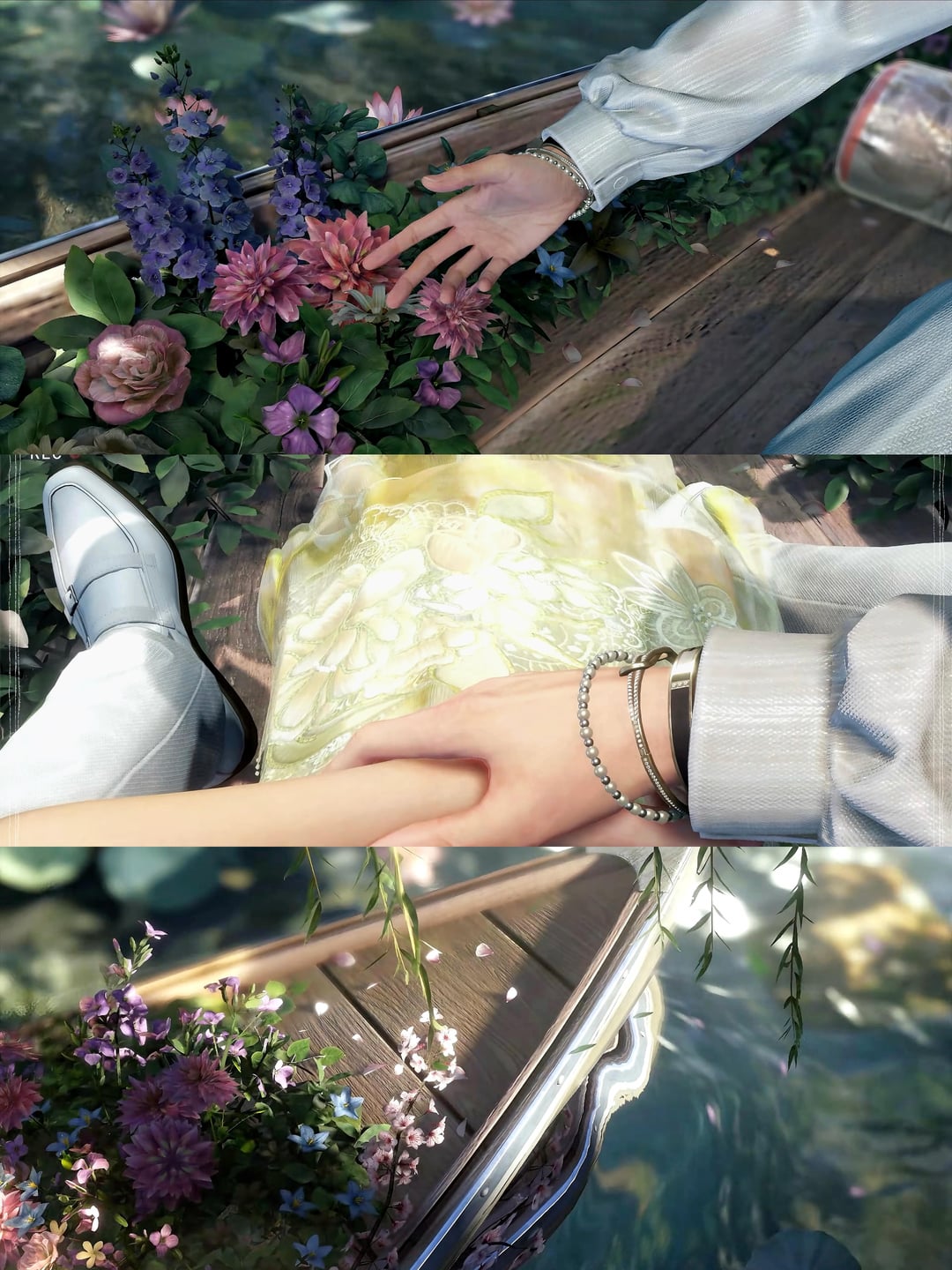 Made some Caleb phone wallpaper for Spring and Flowers