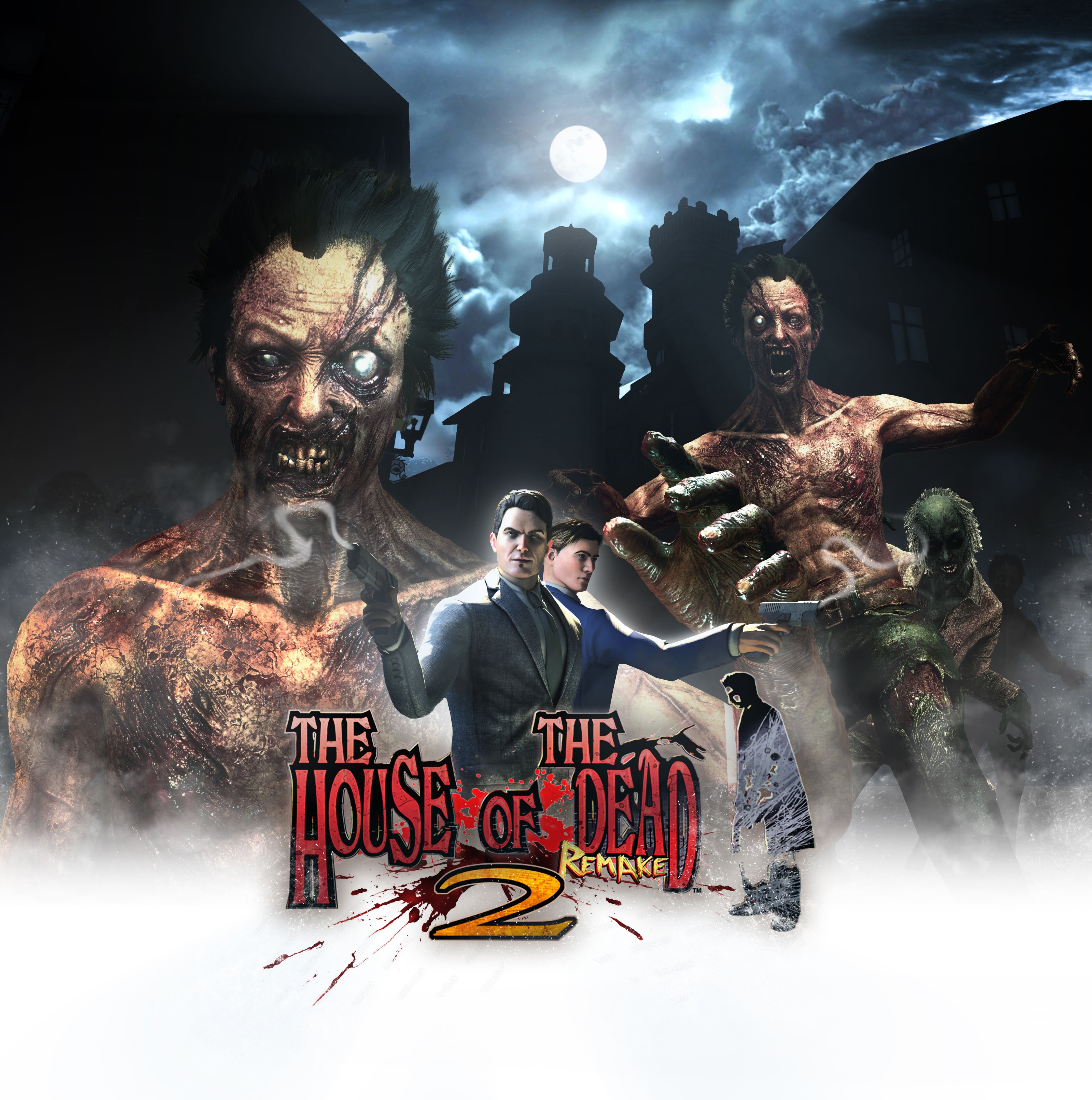 The House of the Dead 2, Remake, image du jeu sur PC, PlayStation 4, PlayStation 5, Nintendo Switch, Xbox Series X. S et Xbox One