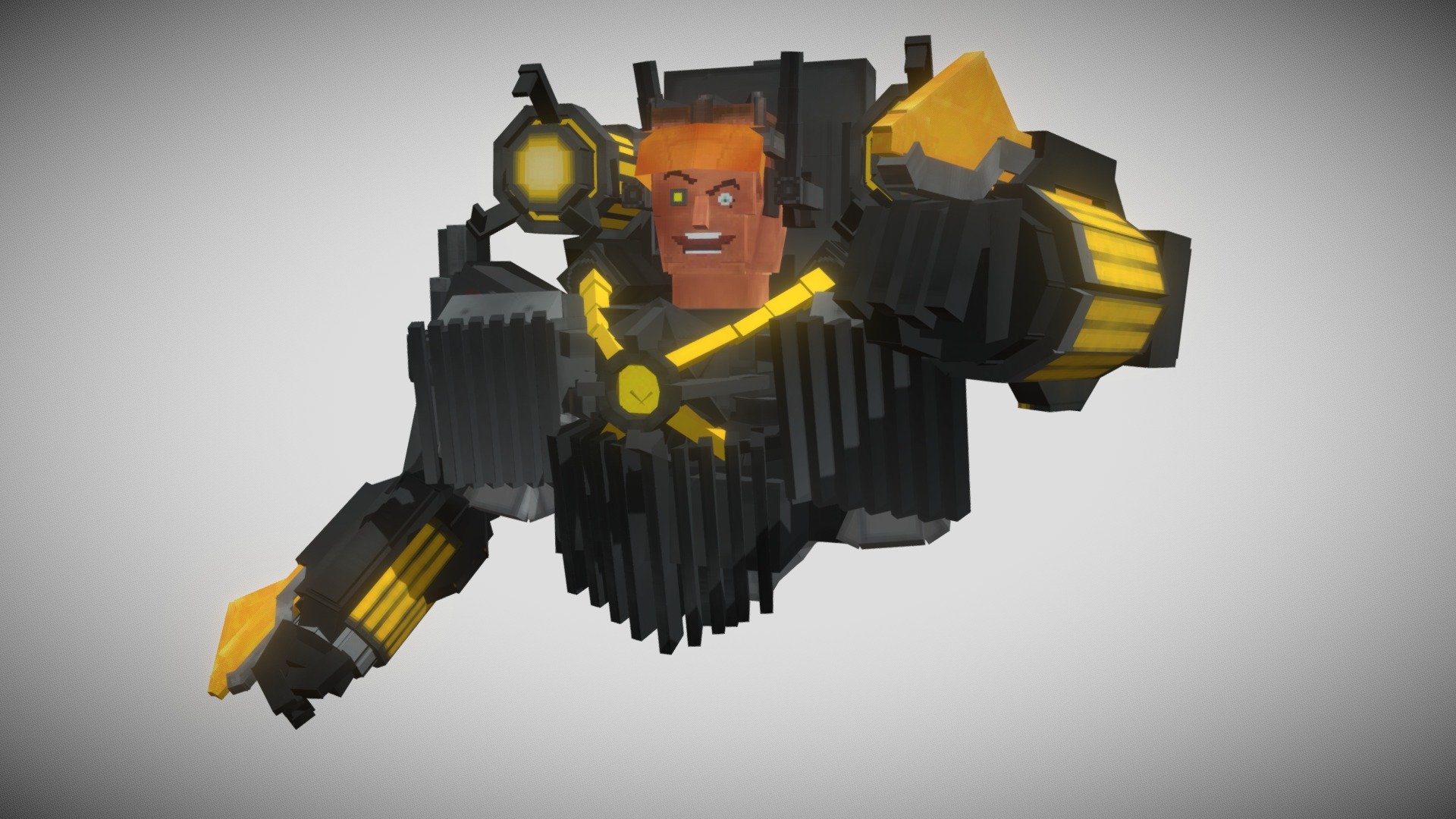 G Toilet 5.0 Minecraft (Prisma3D) Free 3D Model By Unkskelajg [0eff841]