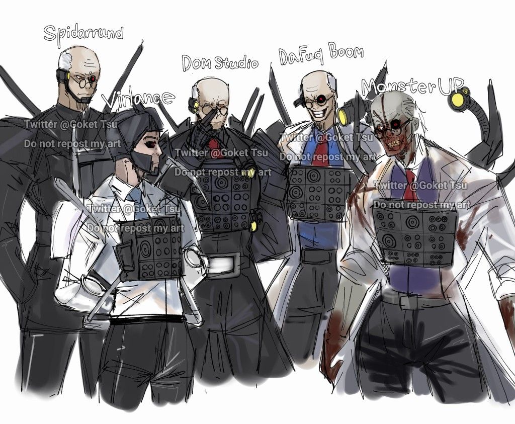 G Man Toilet X Scientist Toilet Ideas. G Man, Scientist, Man