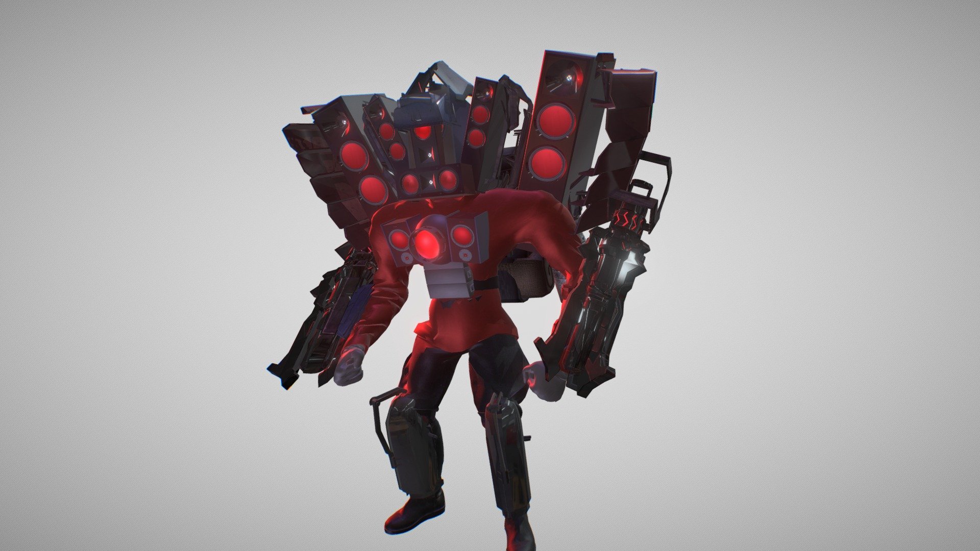 Upgraded titan speakerman model by Zarrio the scientist [25035b5]