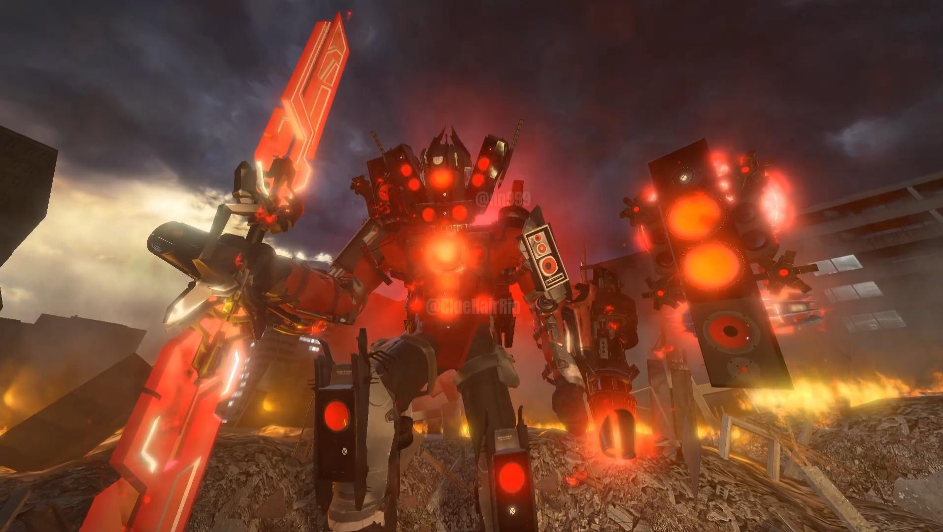 Titan Speakerman 3.0 Fan Design SFM Poster Renders