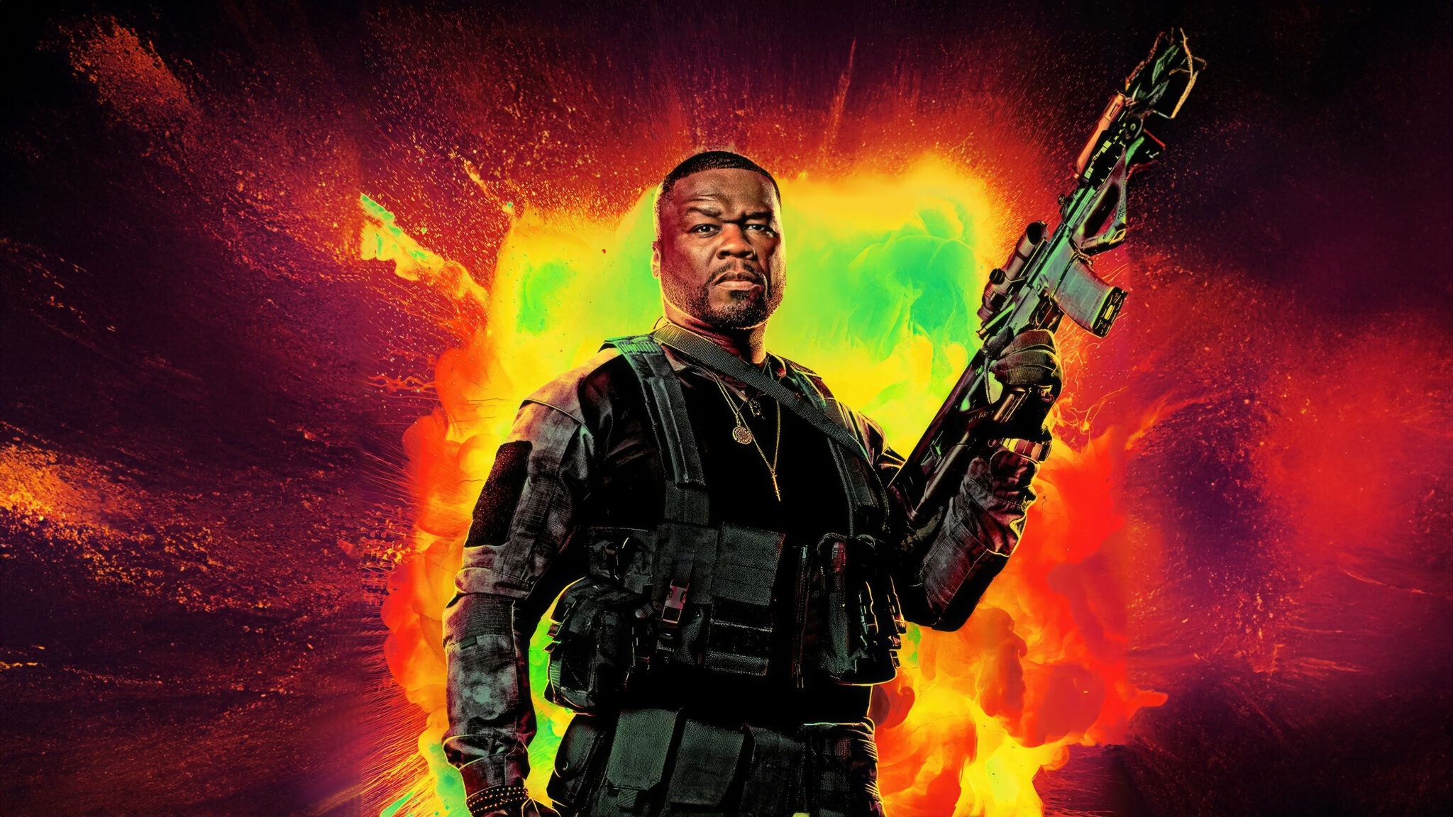 Wallpaper 50 cent, as easy day, the expendables 4 for mobile and desktop, section фильмы, resolution 2048x1152
