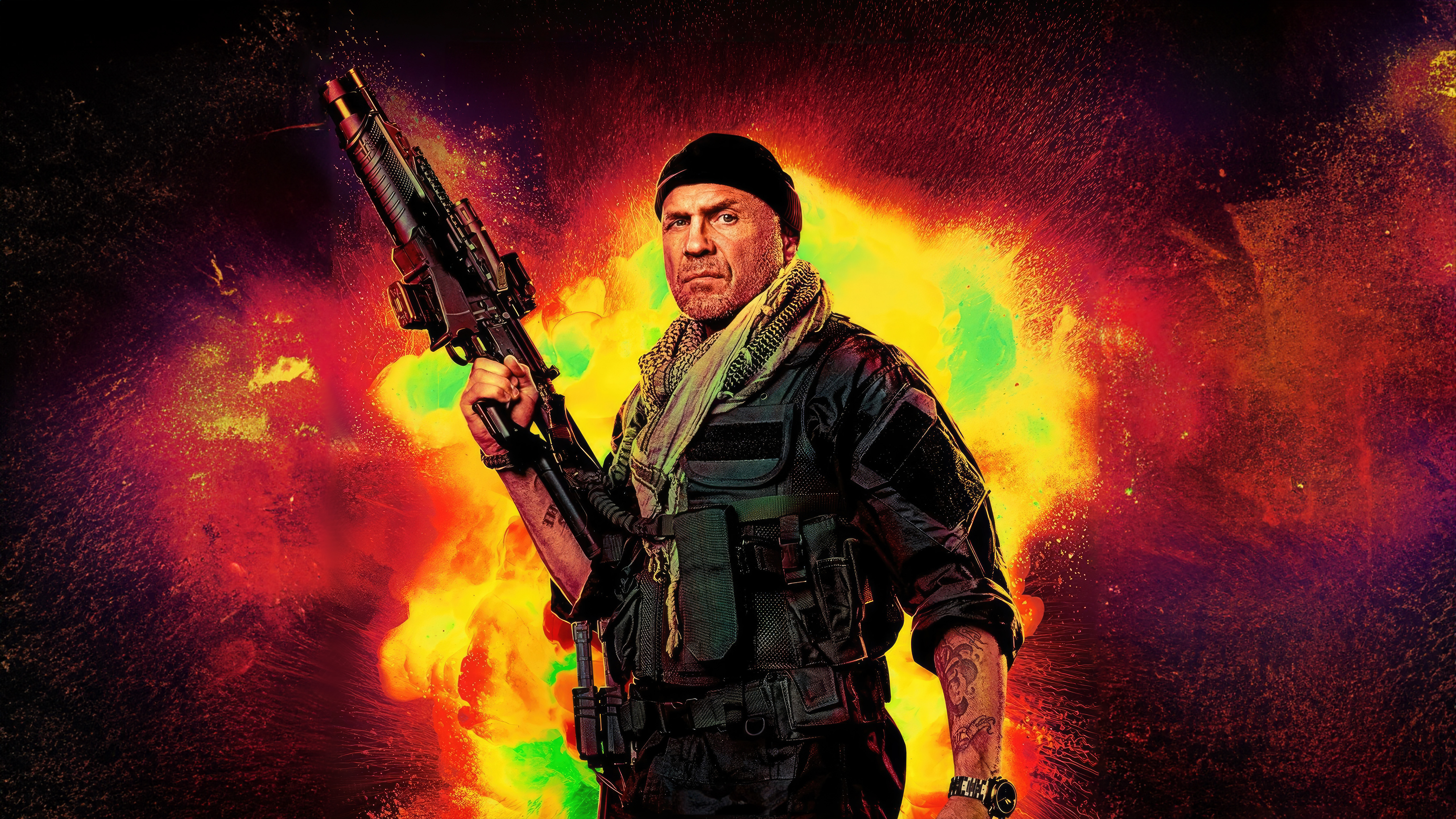 Randy Couture As Toll Road In The Expendables 4 Wallpaper, HD Movies Wallpaper, 4k Wallpaper, Image, Background, Photos and Picture